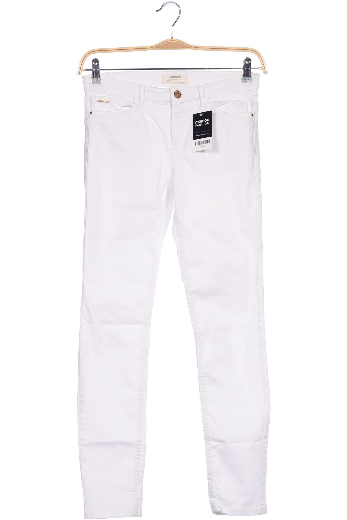 

Stradivarius Damen Jeans, weiß, Gr. 38