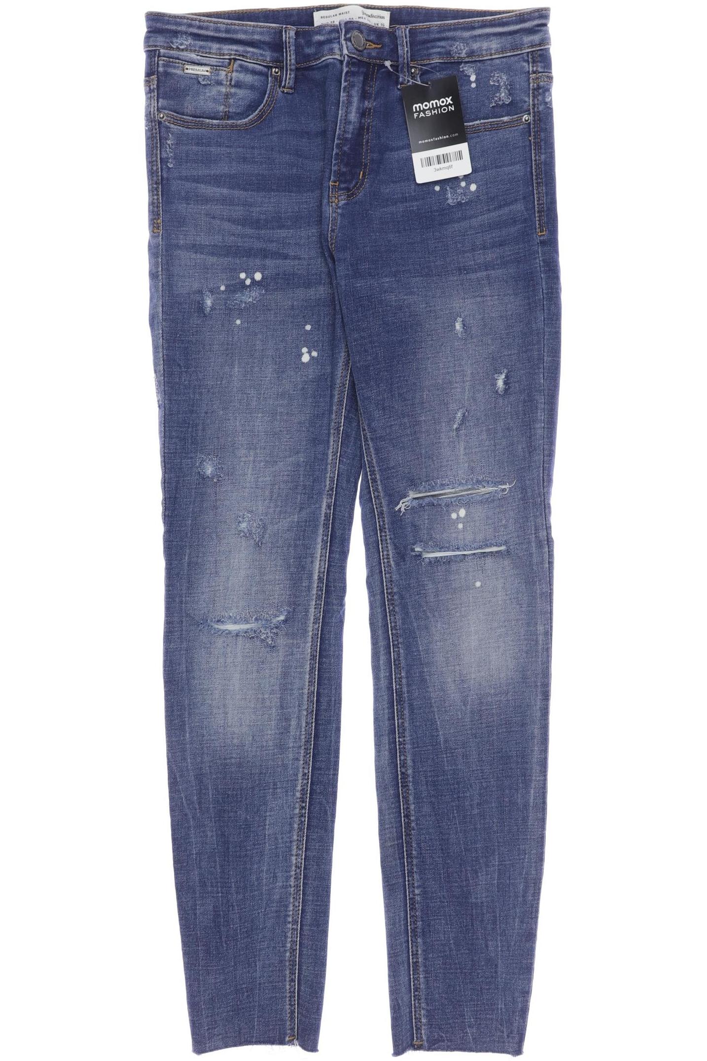 

Stradivarius Damen Jeans, marineblau, Gr. 38