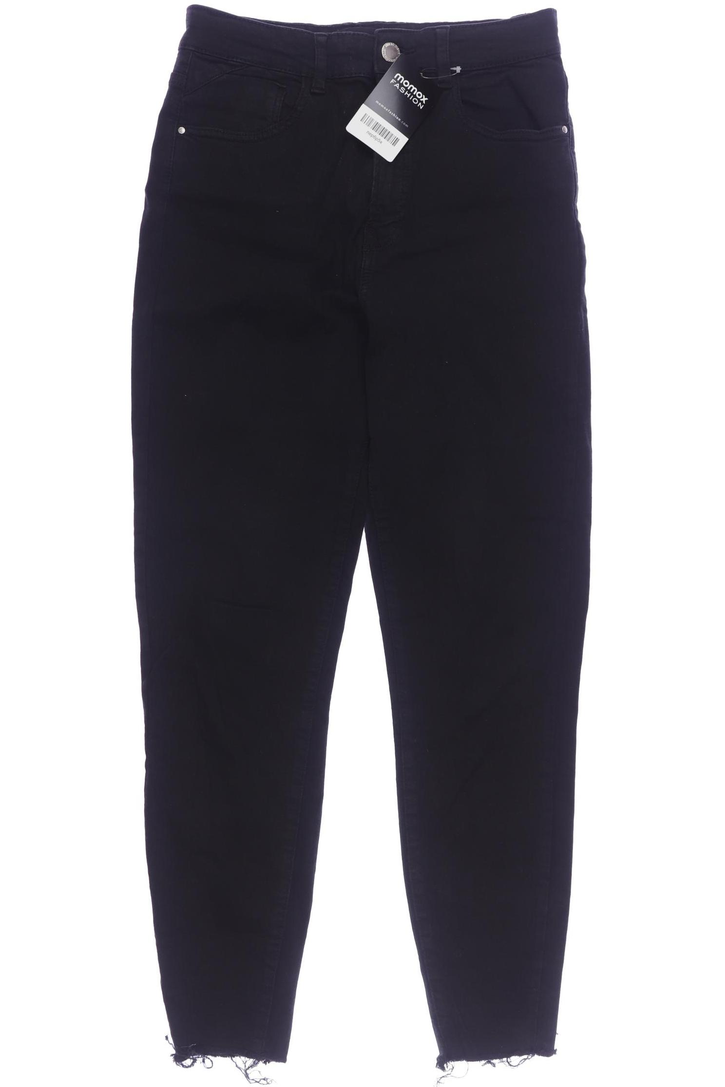 

Stradivarius Damen Jeans, schwarz, Gr. 38