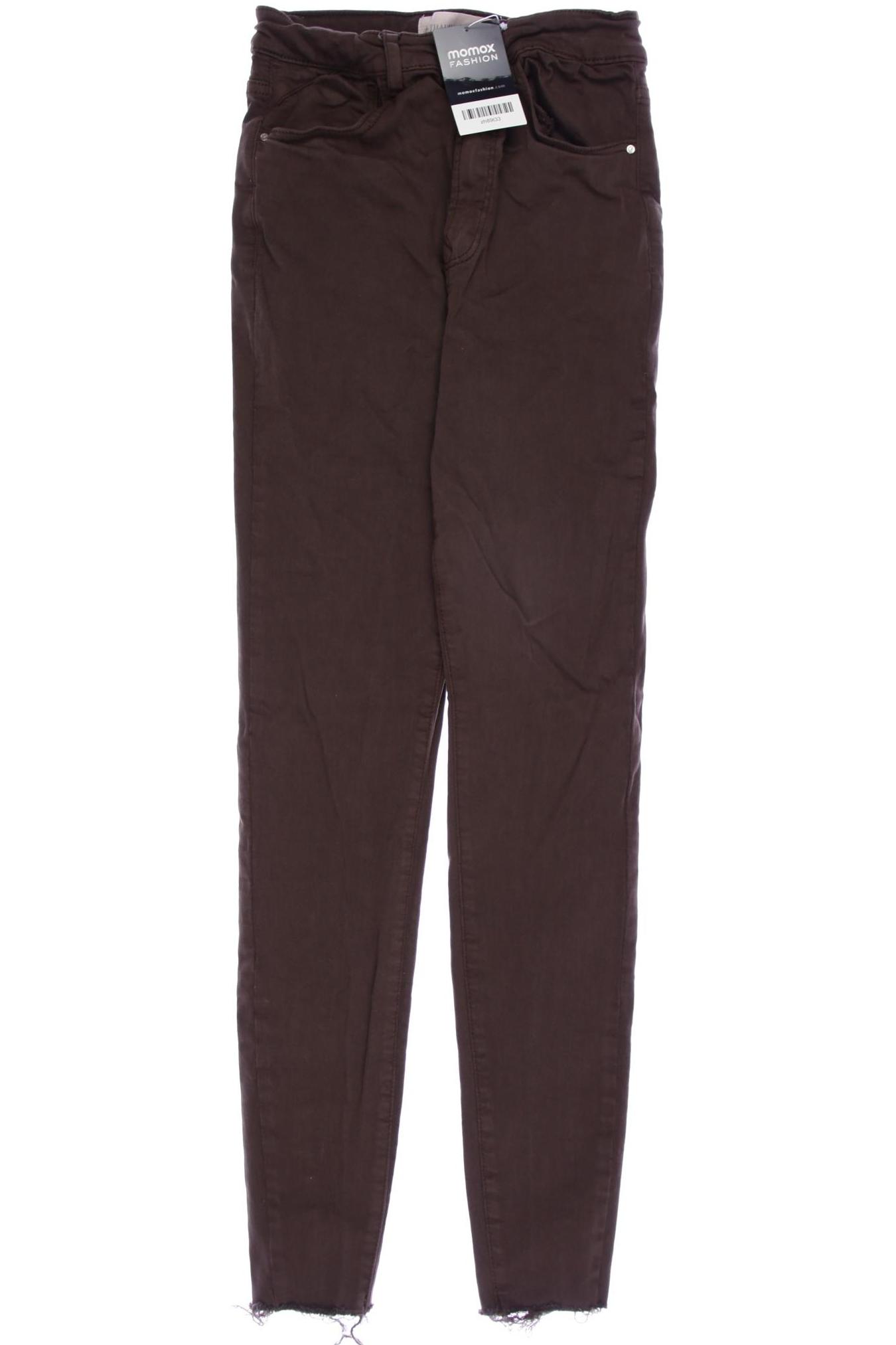 

Stradivarius Damen Jeans, braun, Gr. 36