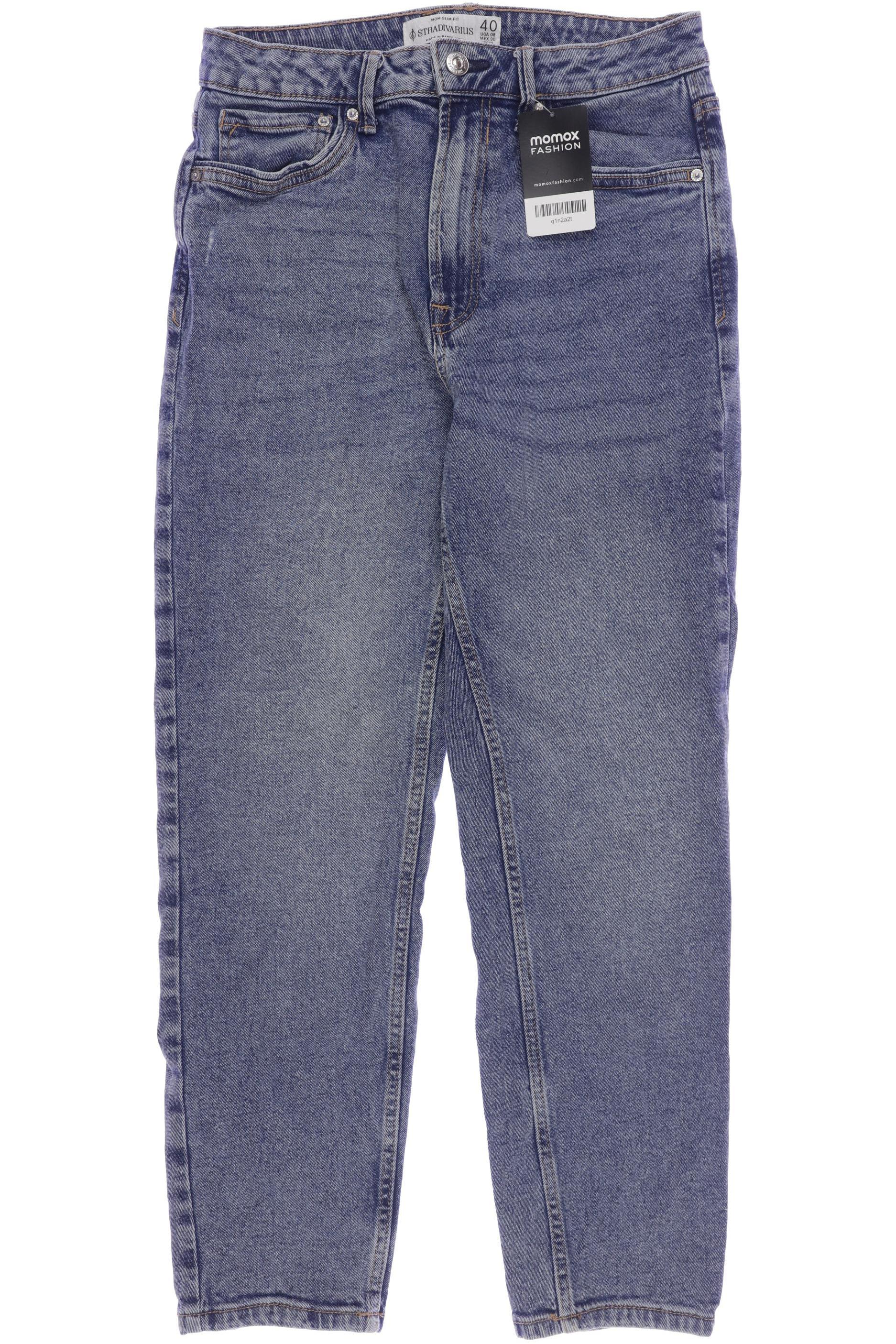 

Stradivarius Damen Jeans, blau, Gr. 40