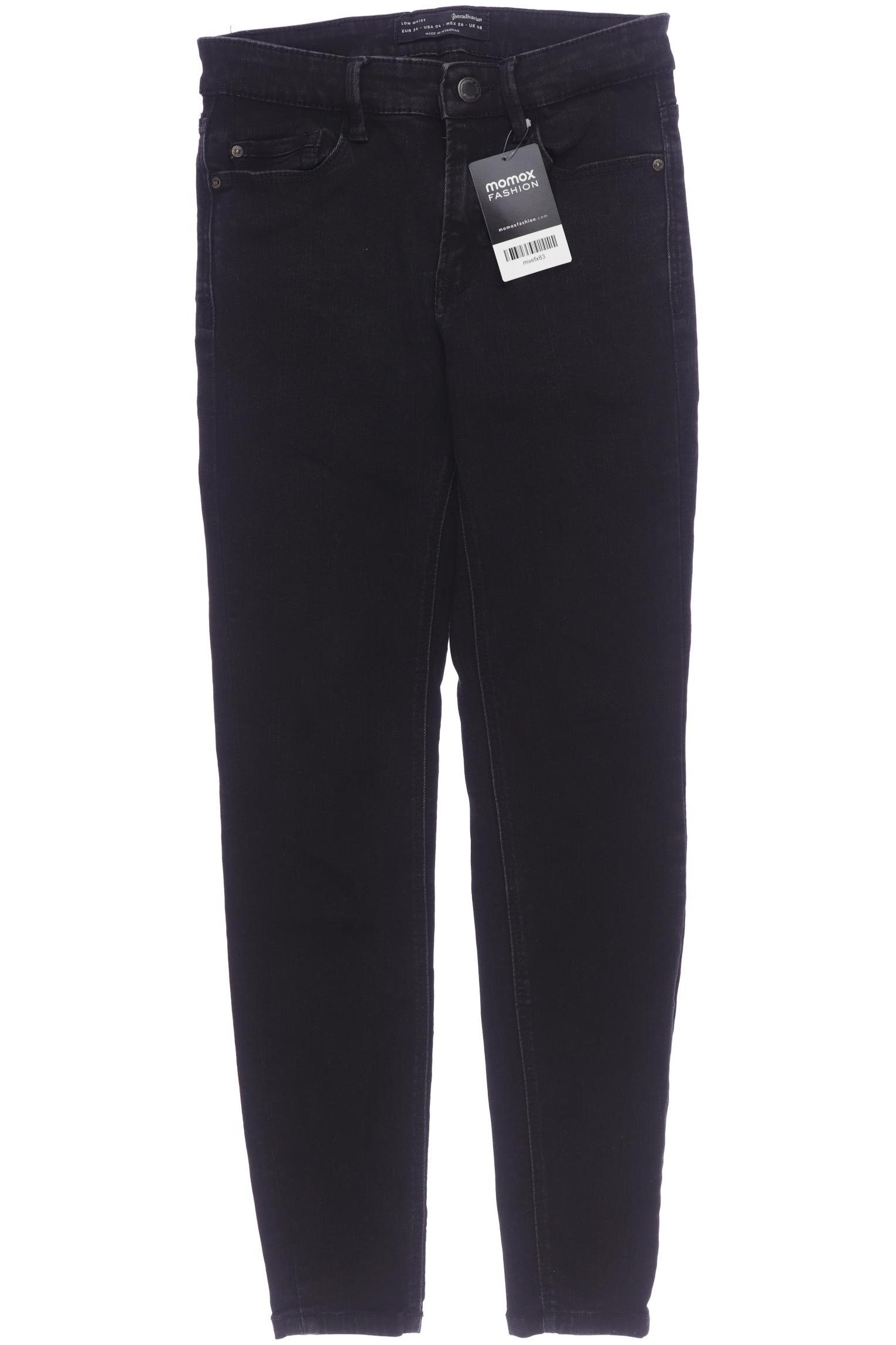 

Stradivarius Damen Jeans, schwarz, Gr. 36