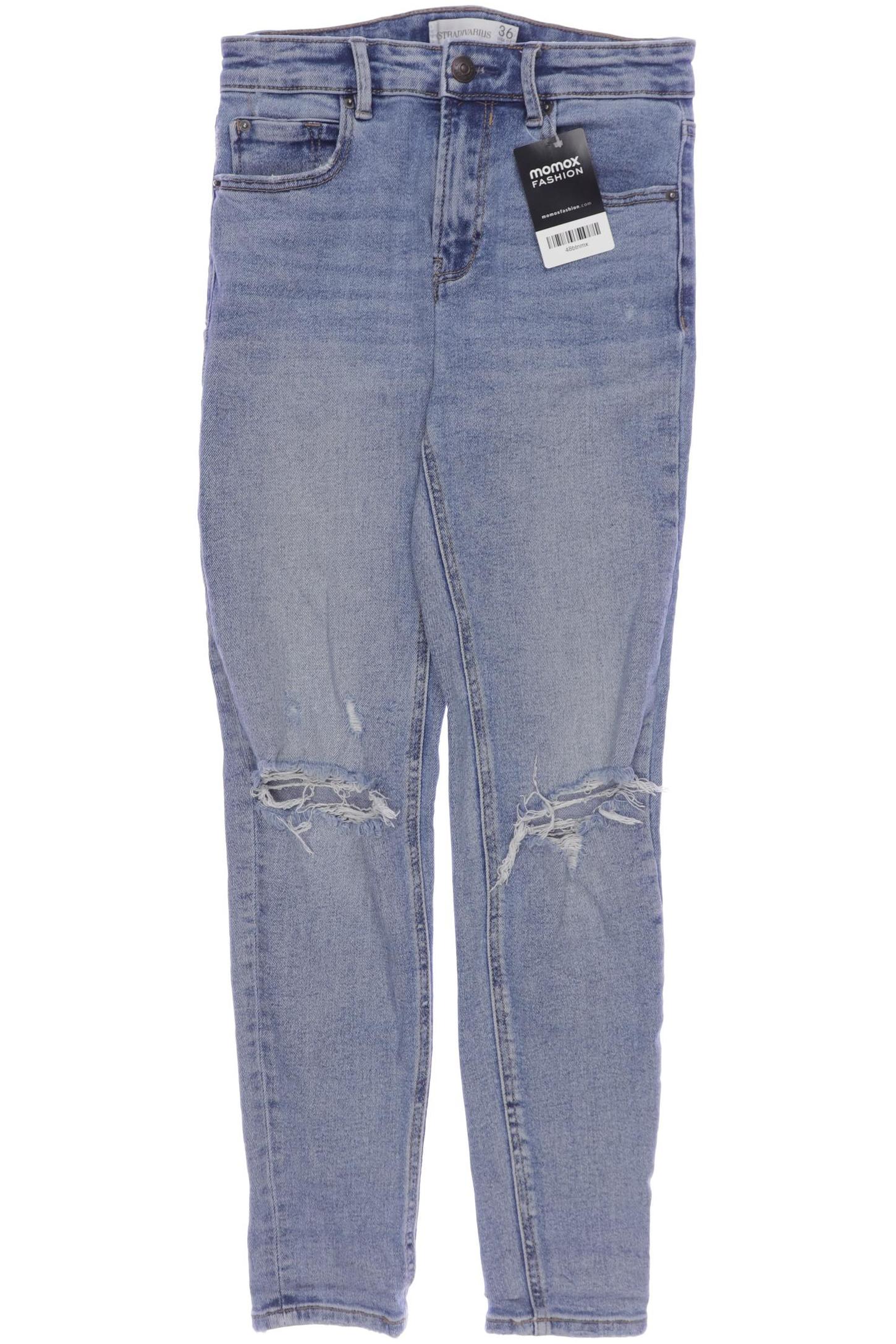 

Stradivarius Damen Jeans, blau, Gr. 36