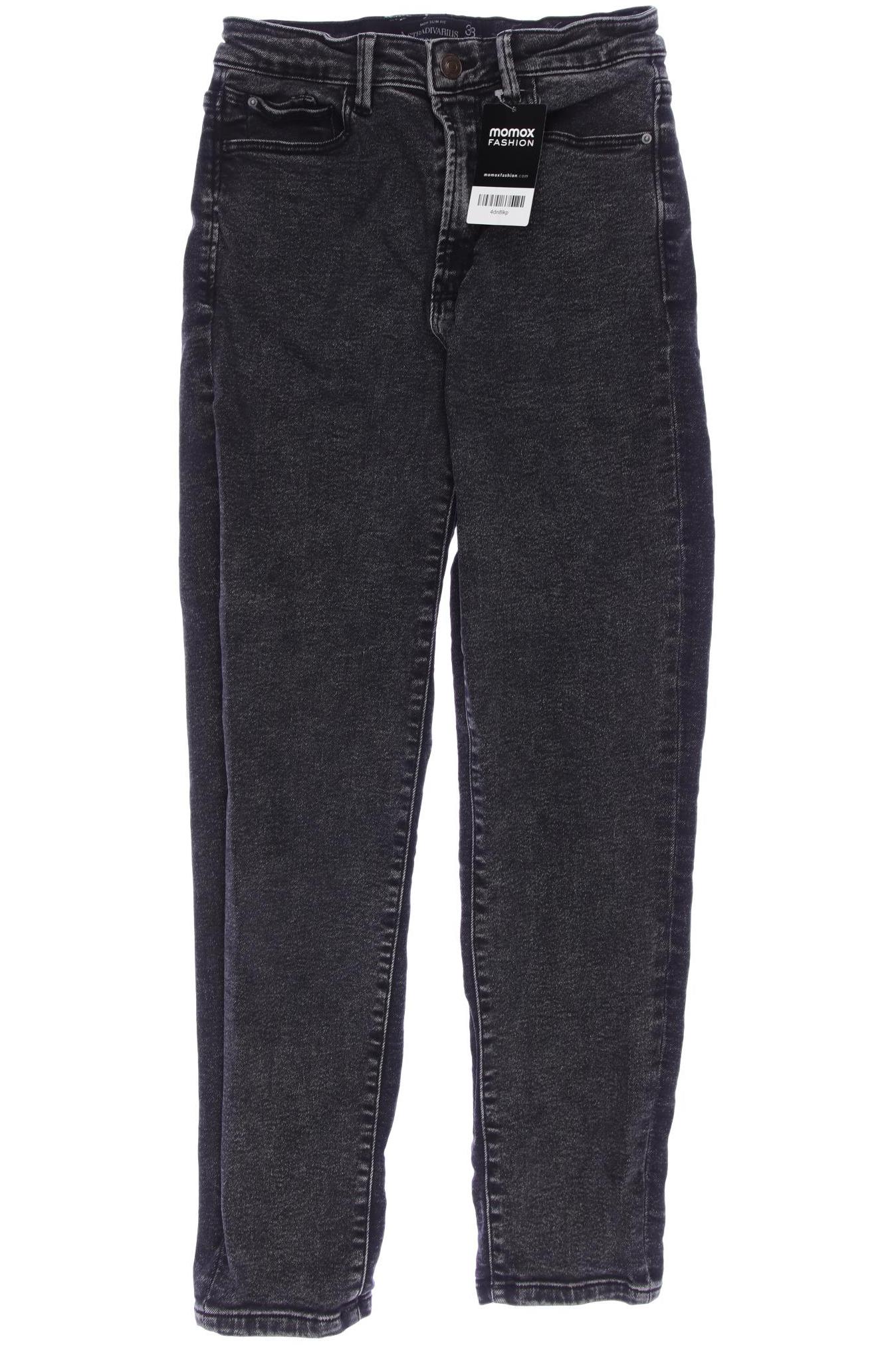 

Stradivarius Damen Jeans, schwarz, Gr. 38