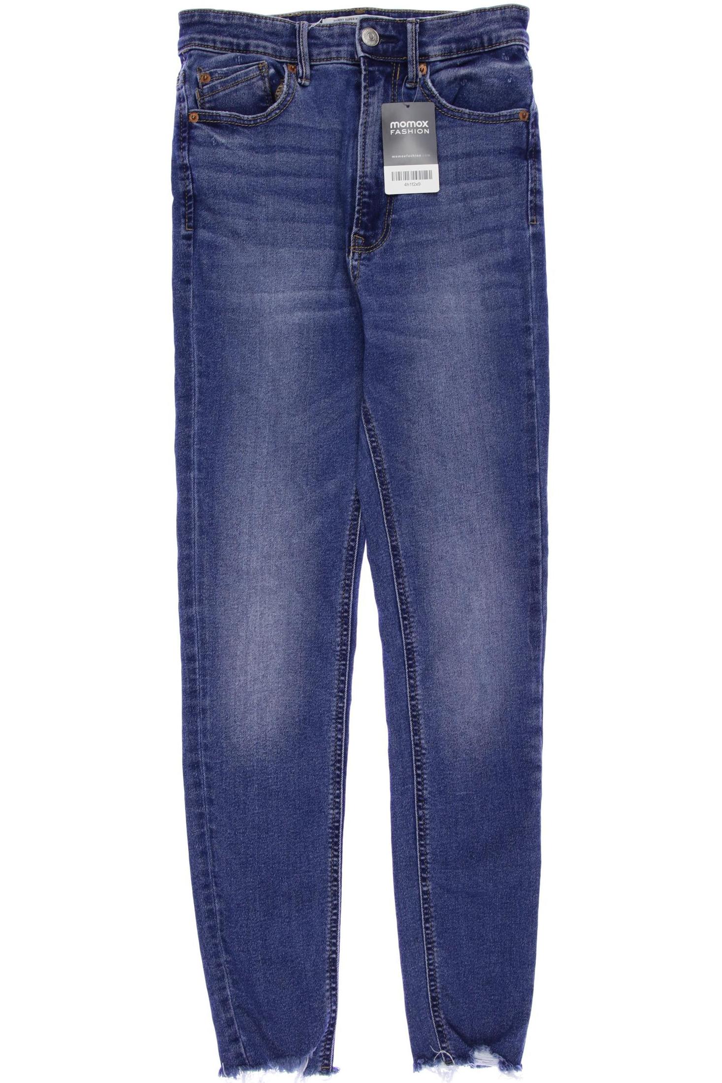 

Stradivarius Damen Jeans, marineblau, Gr. 36
