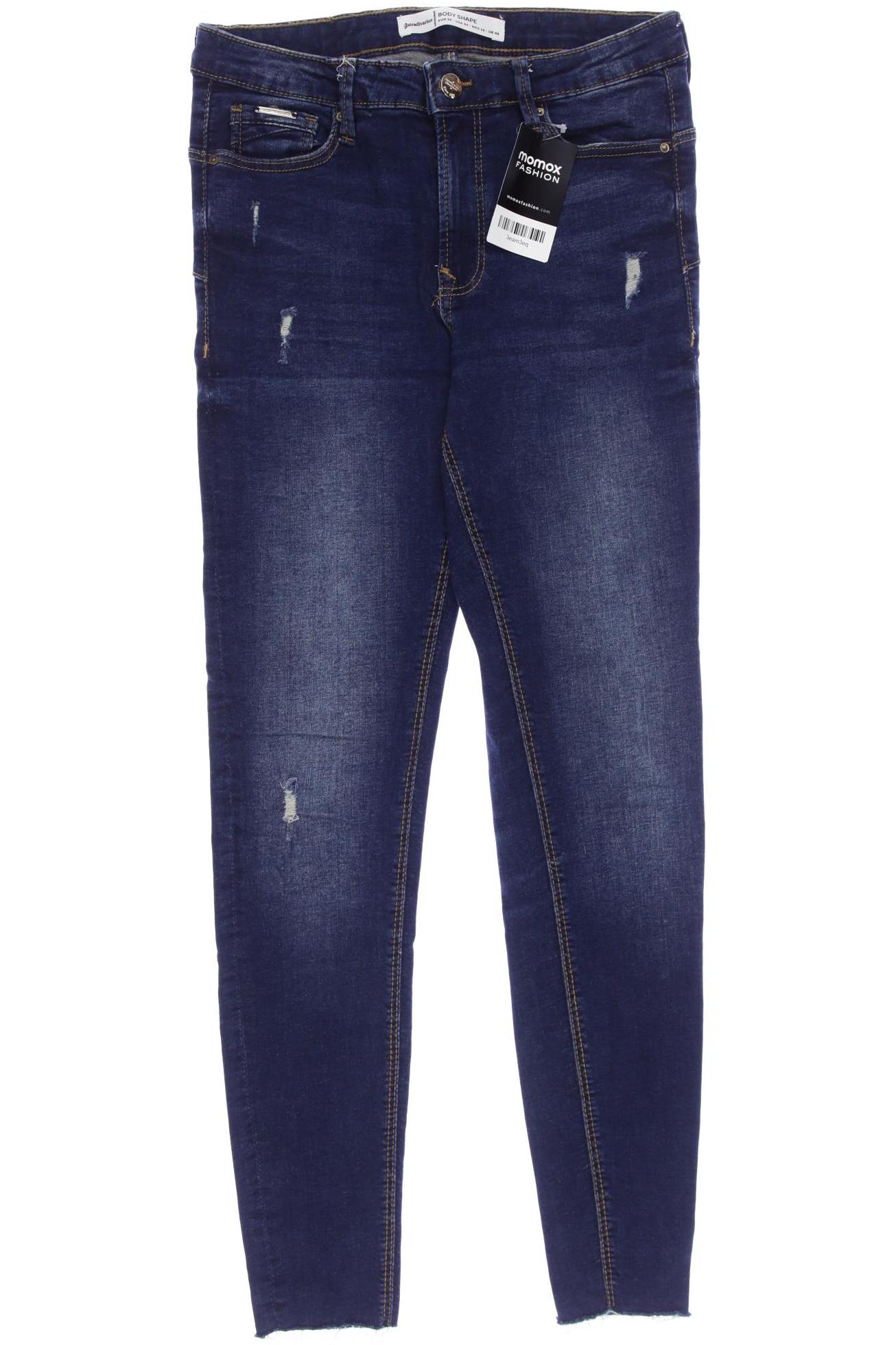 

Stradivarius Damen Jeans, marineblau, Gr. 36