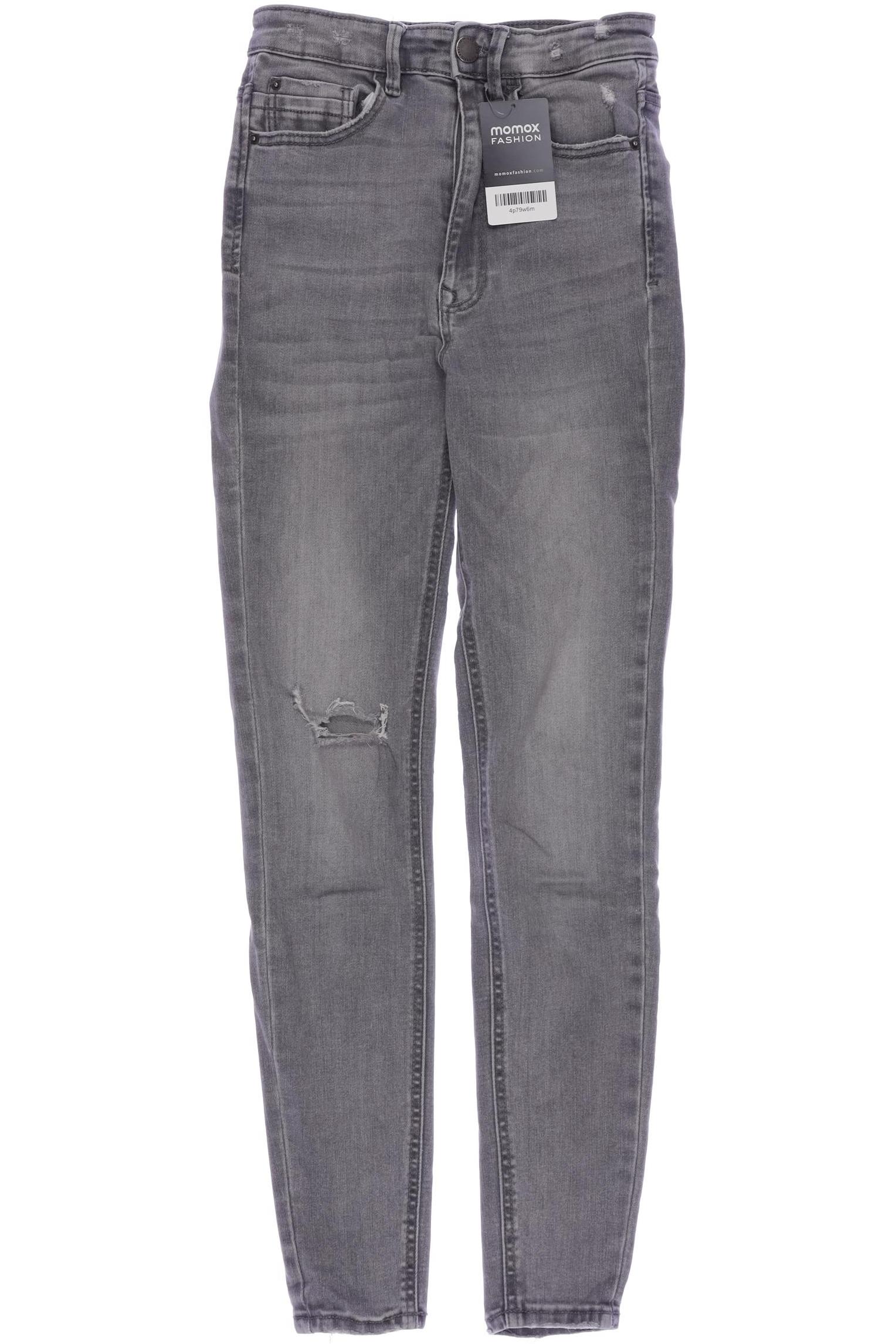 

Stradivarius Damen Jeans, grau, Gr. 34
