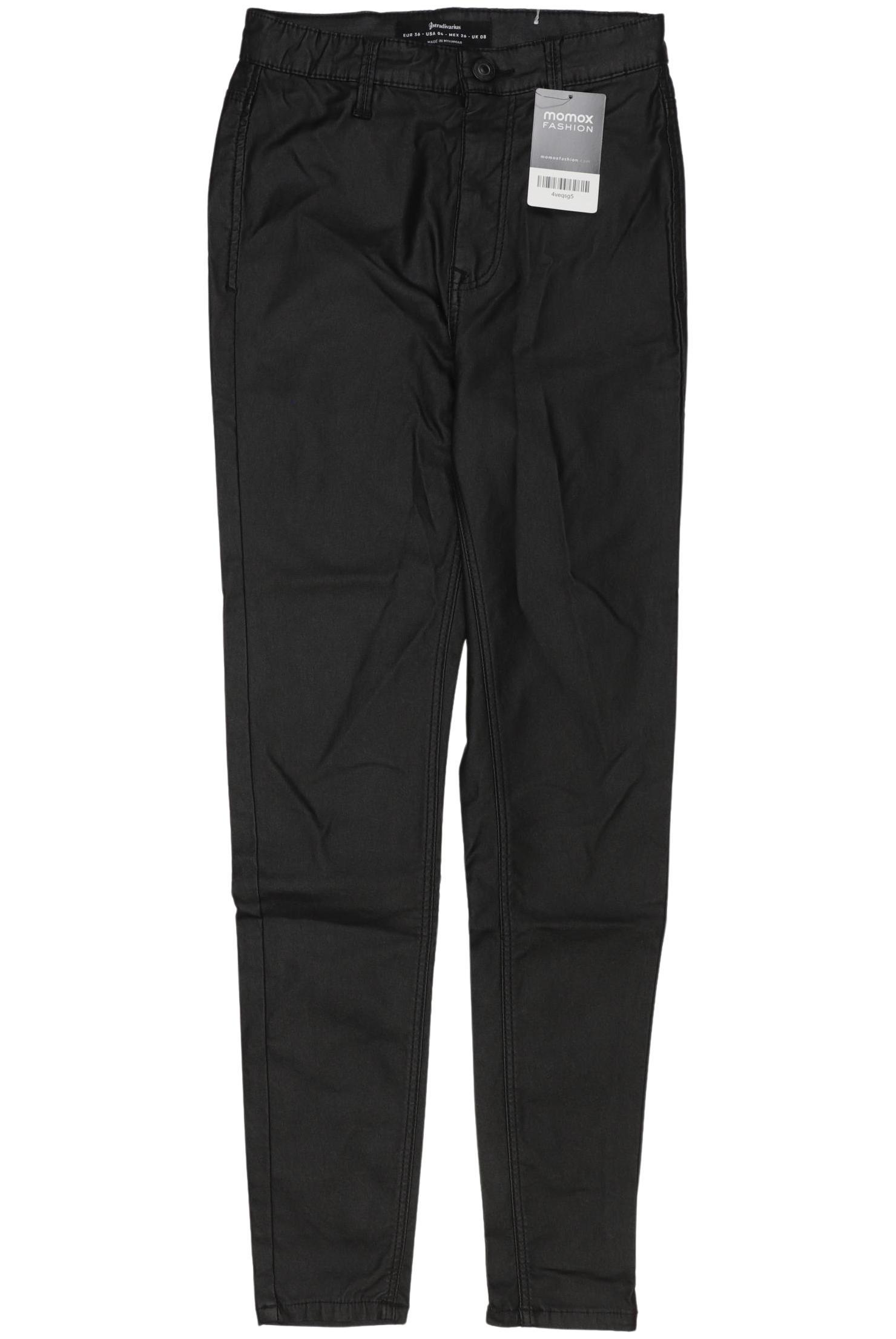 

Stradivarius Damen Jeans, schwarz, Gr. 36