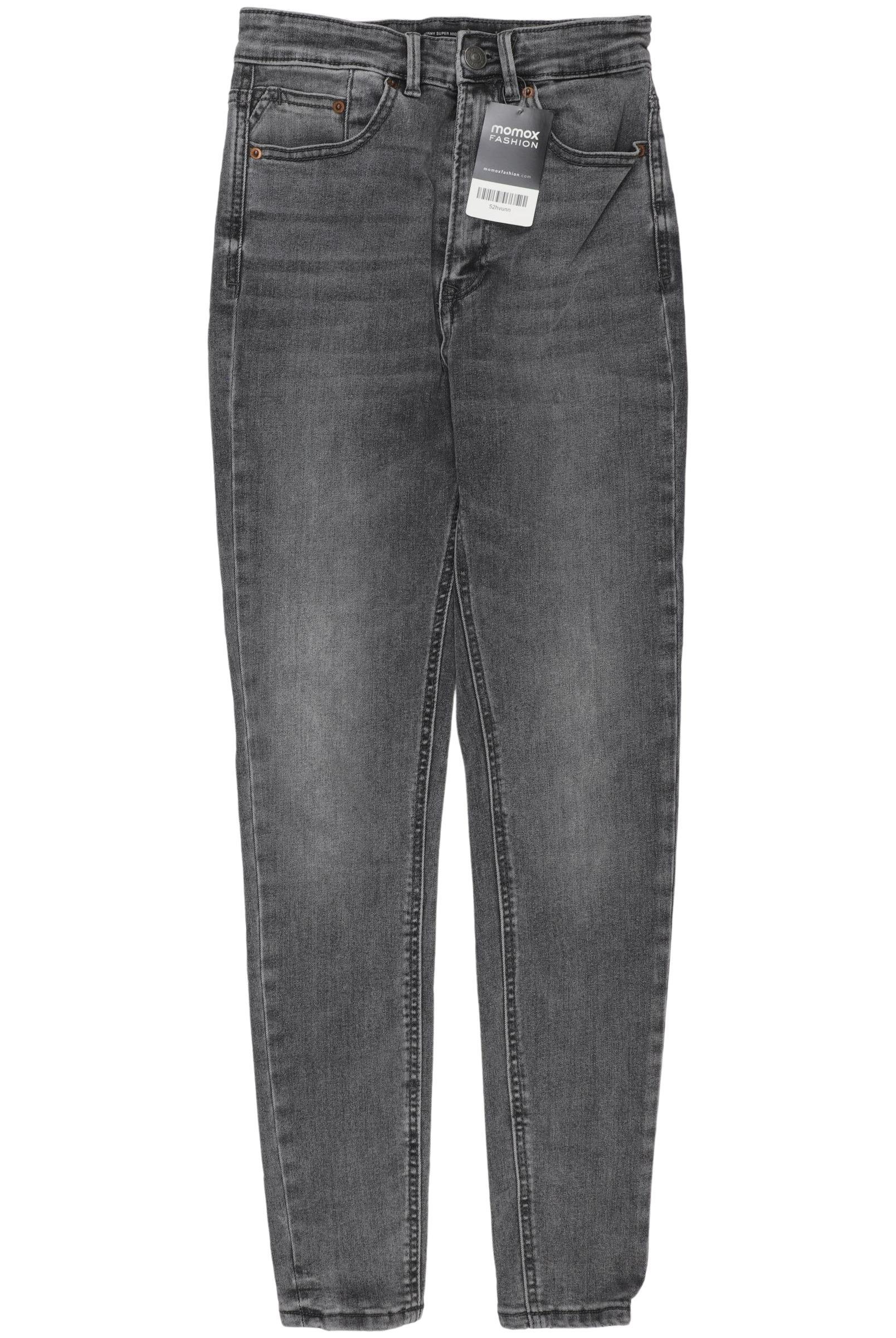 

Stradivarius Damen Jeans, grau, Gr. 36