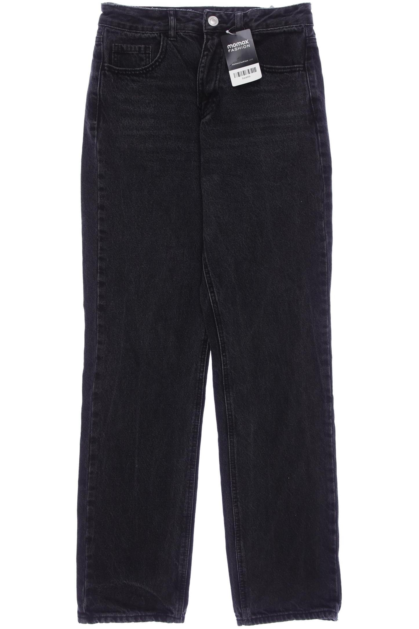 

Stradivarius Damen Jeans, schwarz, Gr. 36