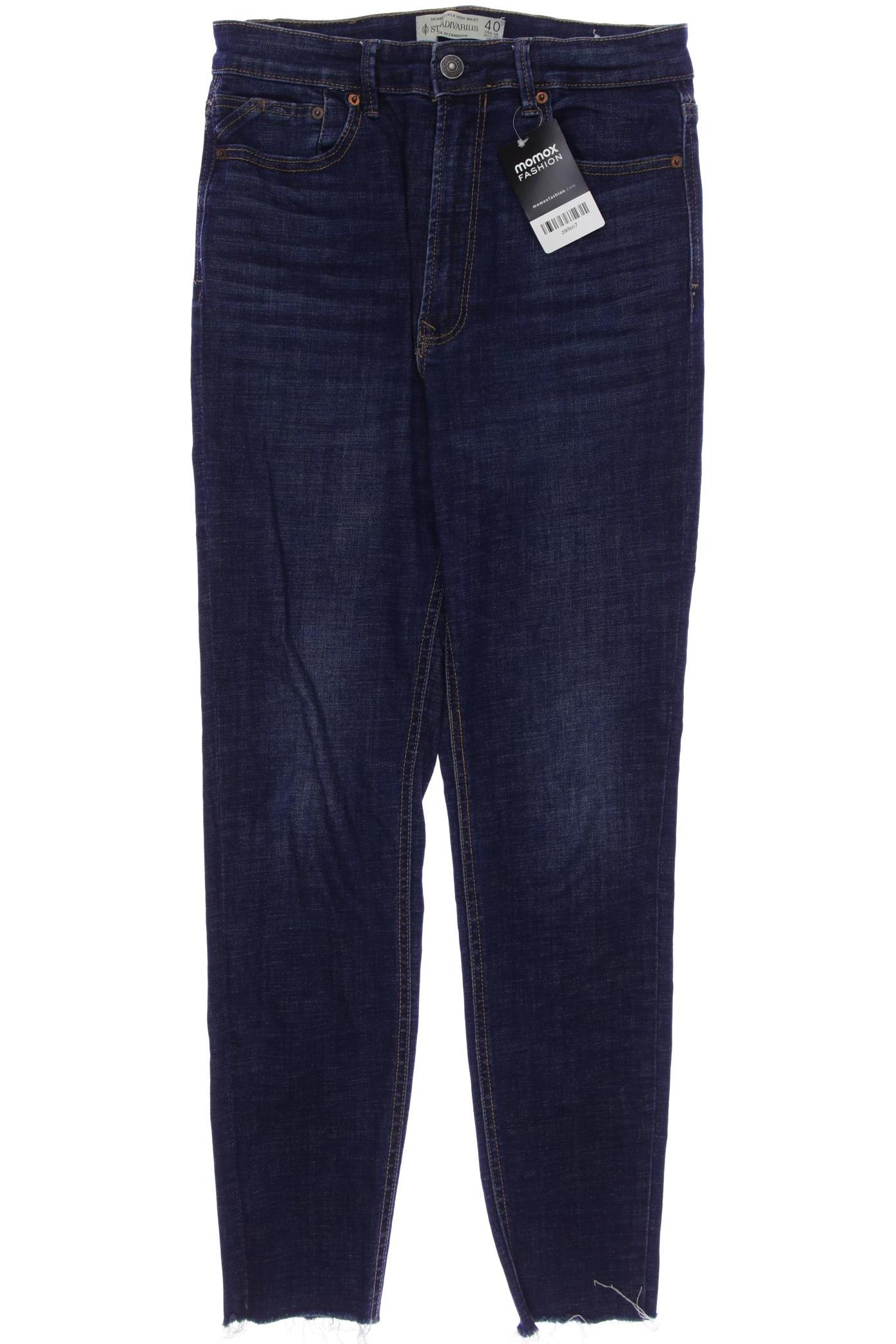 

Stradivarius Damen Jeans, blau, Gr. 40
