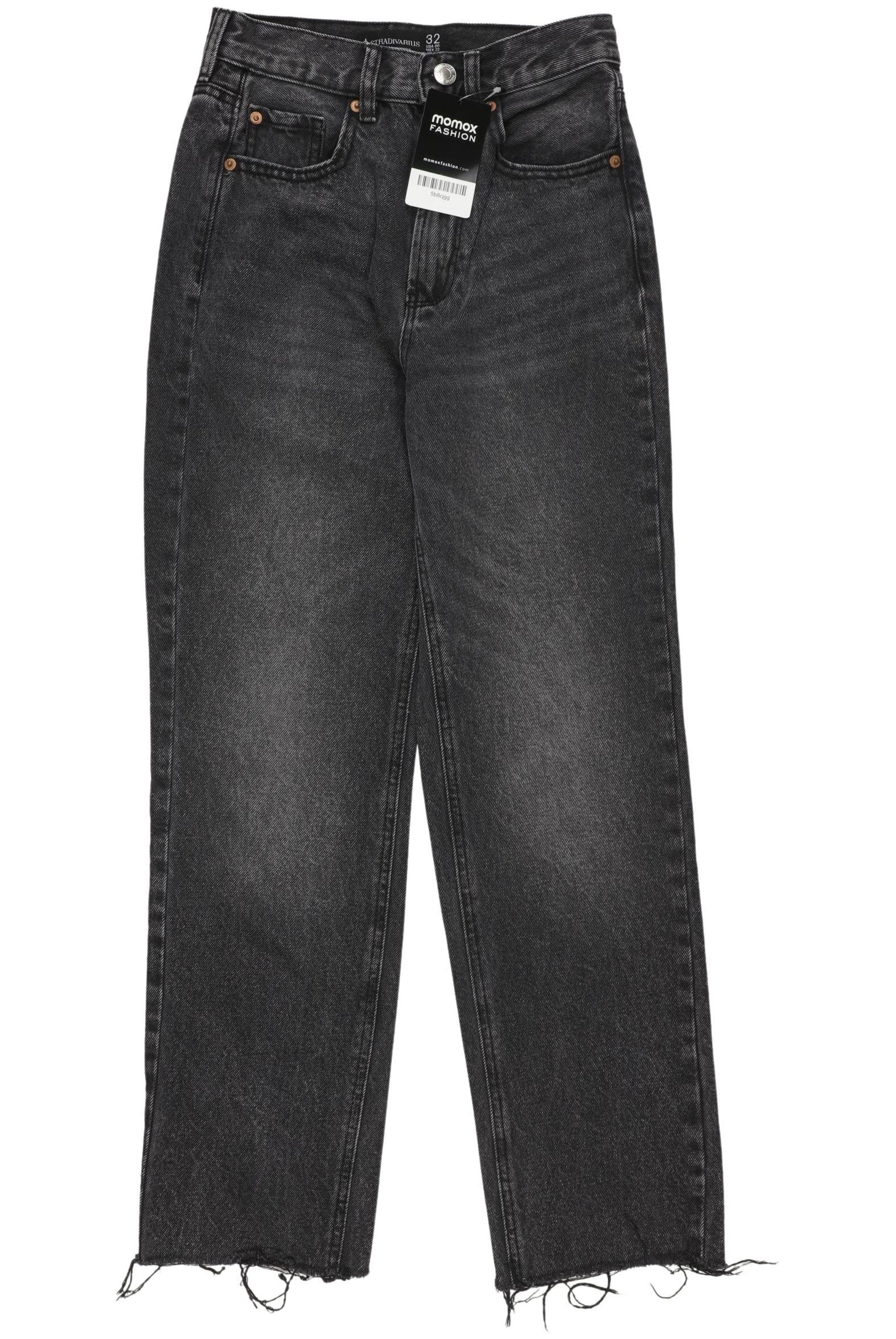 

Stradivarius Damen Jeans, grau, Gr. 32