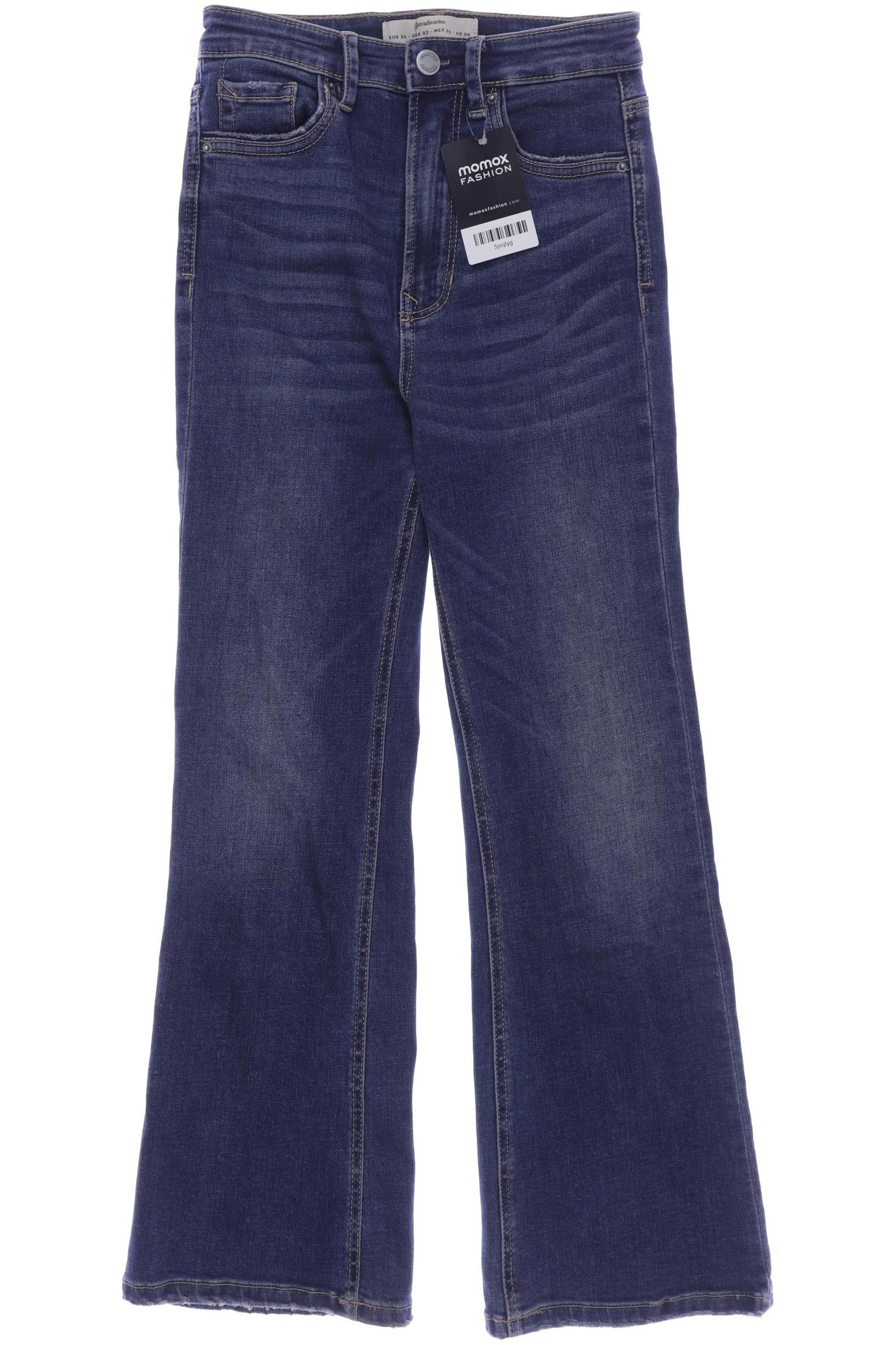 

Stradivarius Damen Jeans, blau