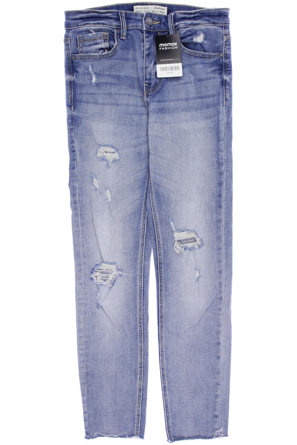 

Stradivarius Damen Jeans, blau, Gr. 36