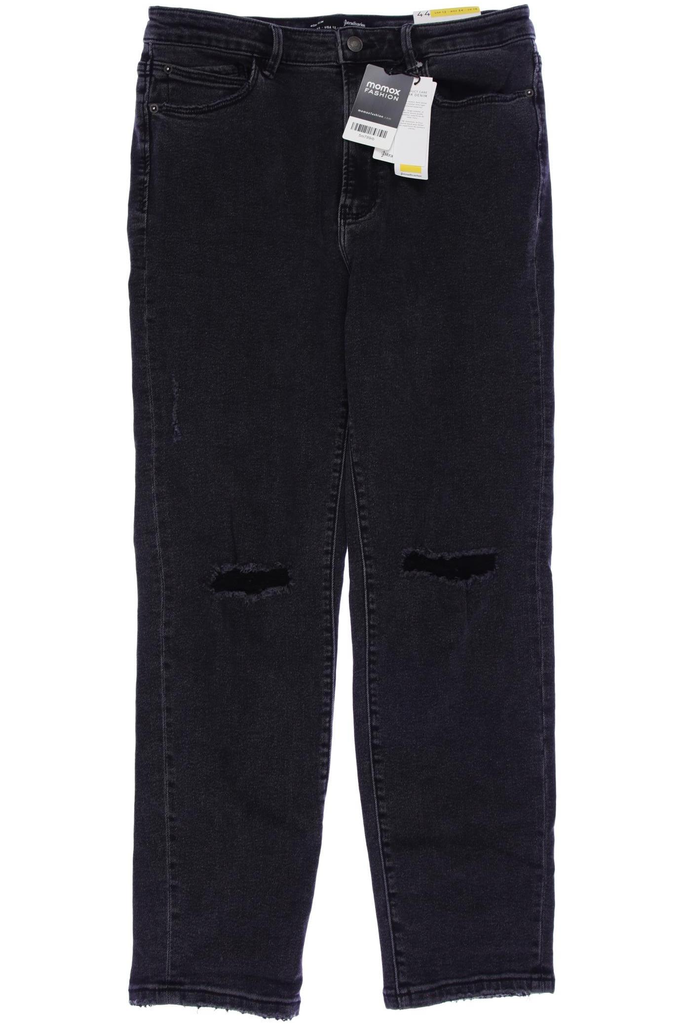 

Stradivarius Damen Jeans, schwarz, Gr. 44