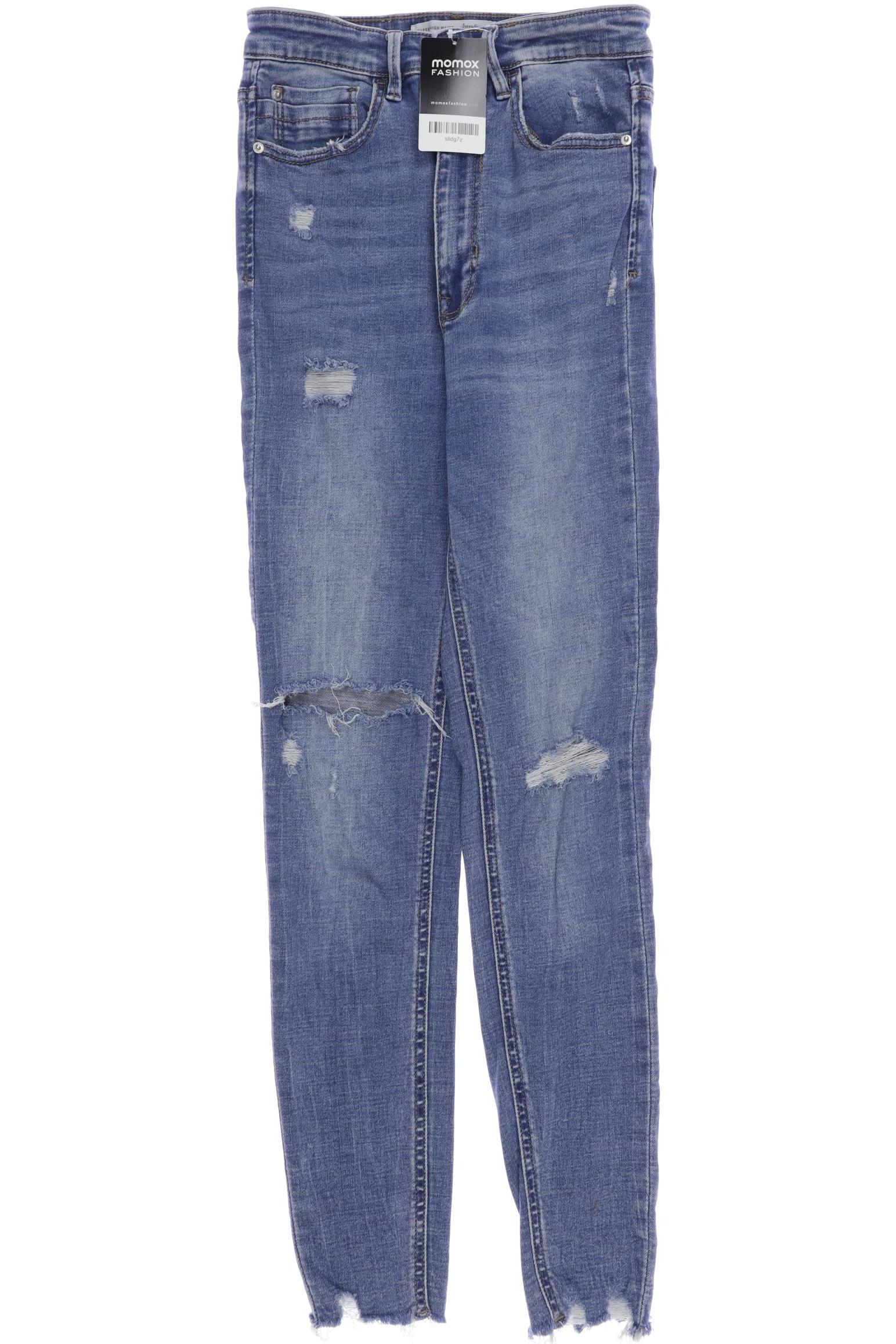 

Stradivarius Damen Jeans, blau, Gr. 36