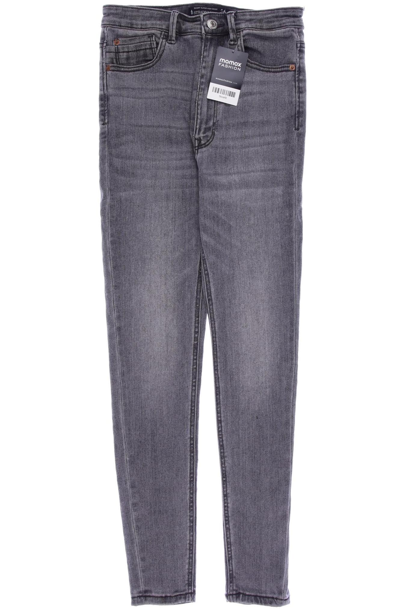 

Stradivarius Damen Jeans, grau