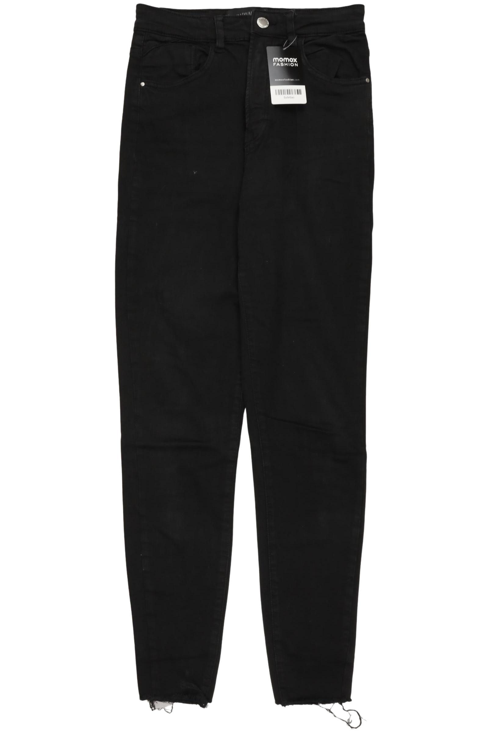 

Stradivarius Damen Jeans, schwarz, Gr. 36