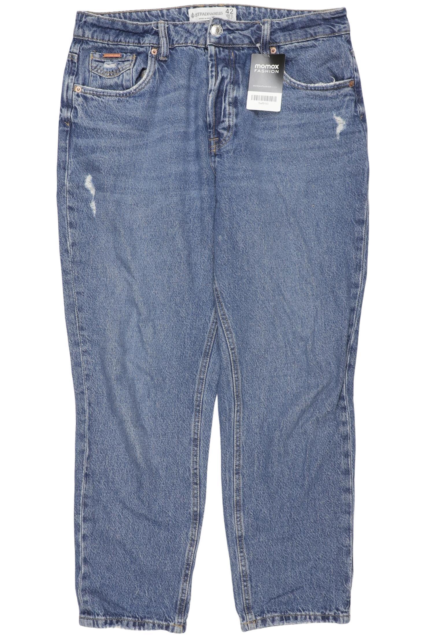 

Stradivarius Damen Jeans, blau, Gr. 42