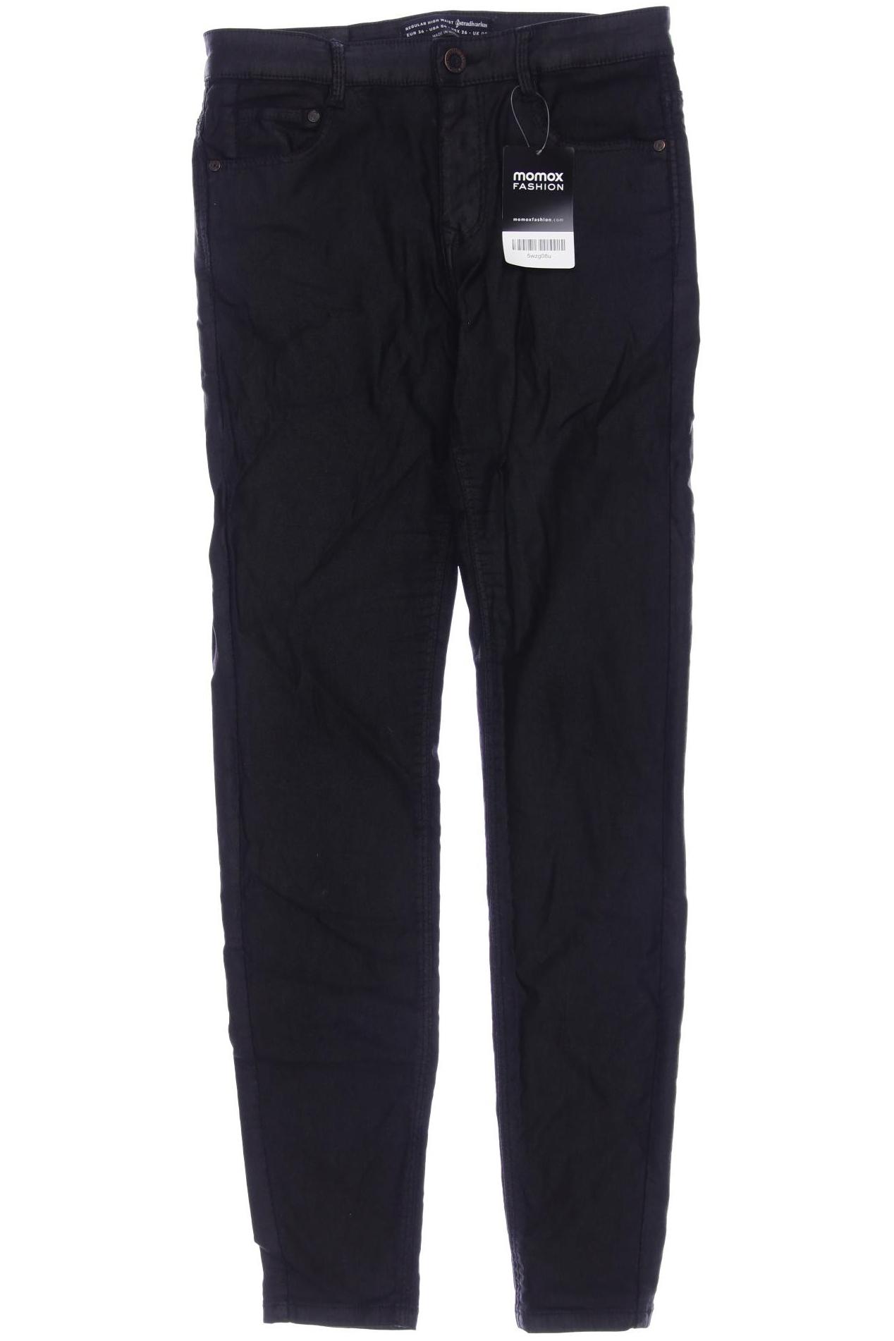 

Stradivarius Damen Jeans, schwarz