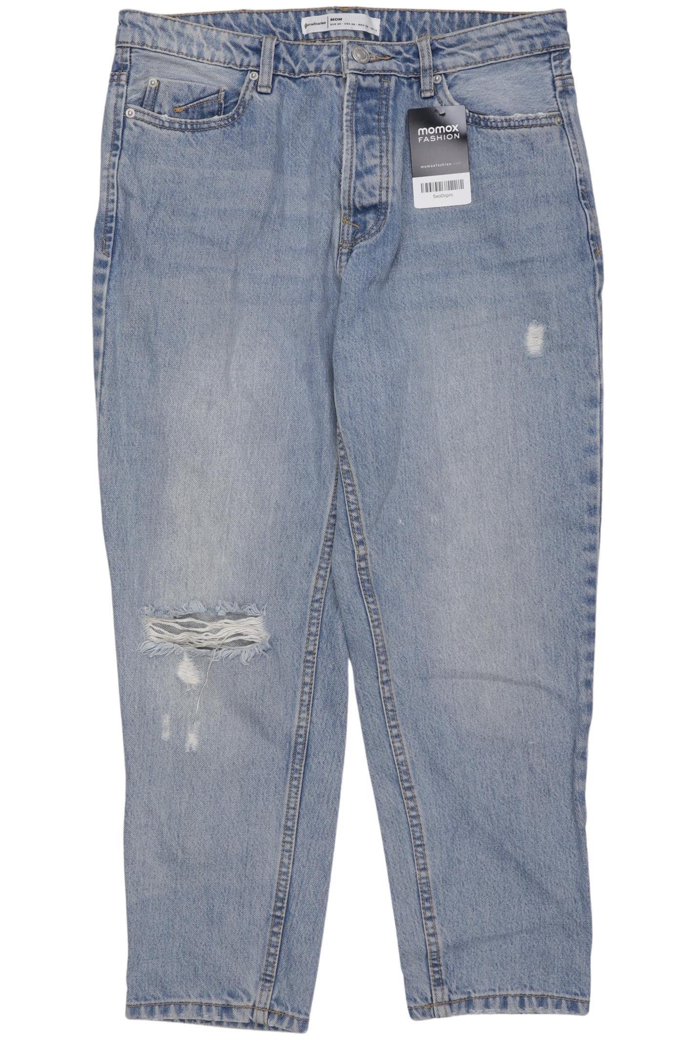 

Stradivarius Damen Jeans, hellblau, Gr. 40