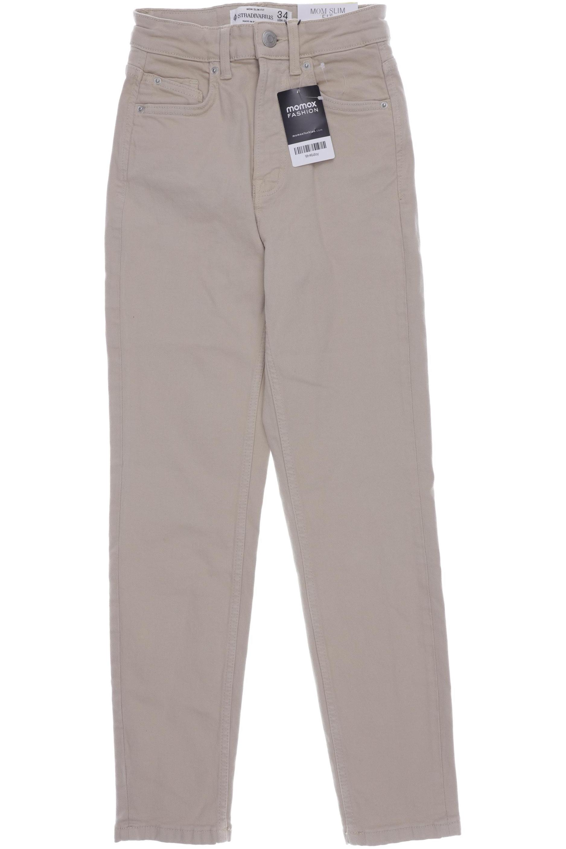

Stradivarius Damen Jeans, beige, Gr. 23