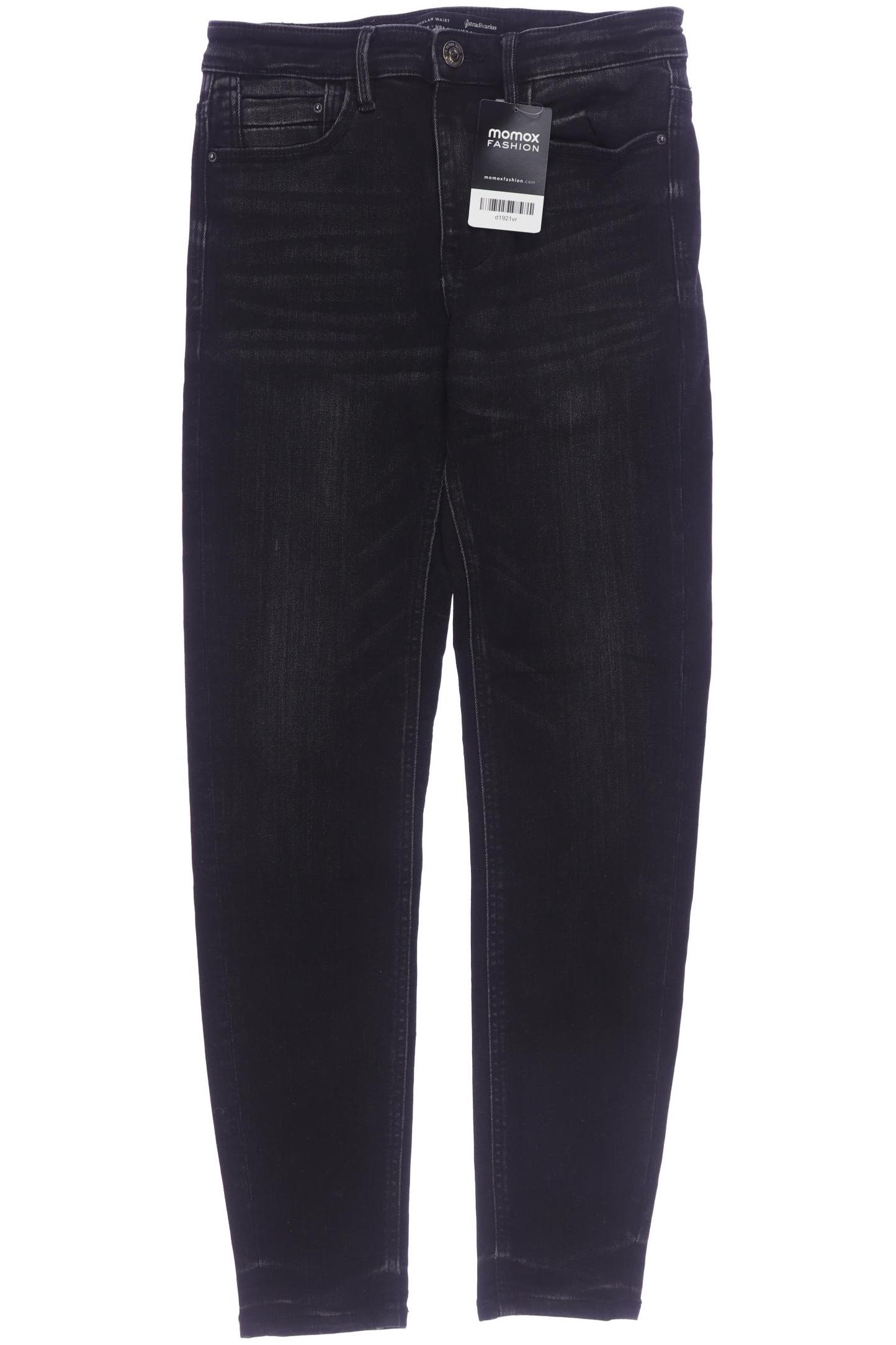 

Stradivarius Damen Jeans, schwarz, Gr. 36