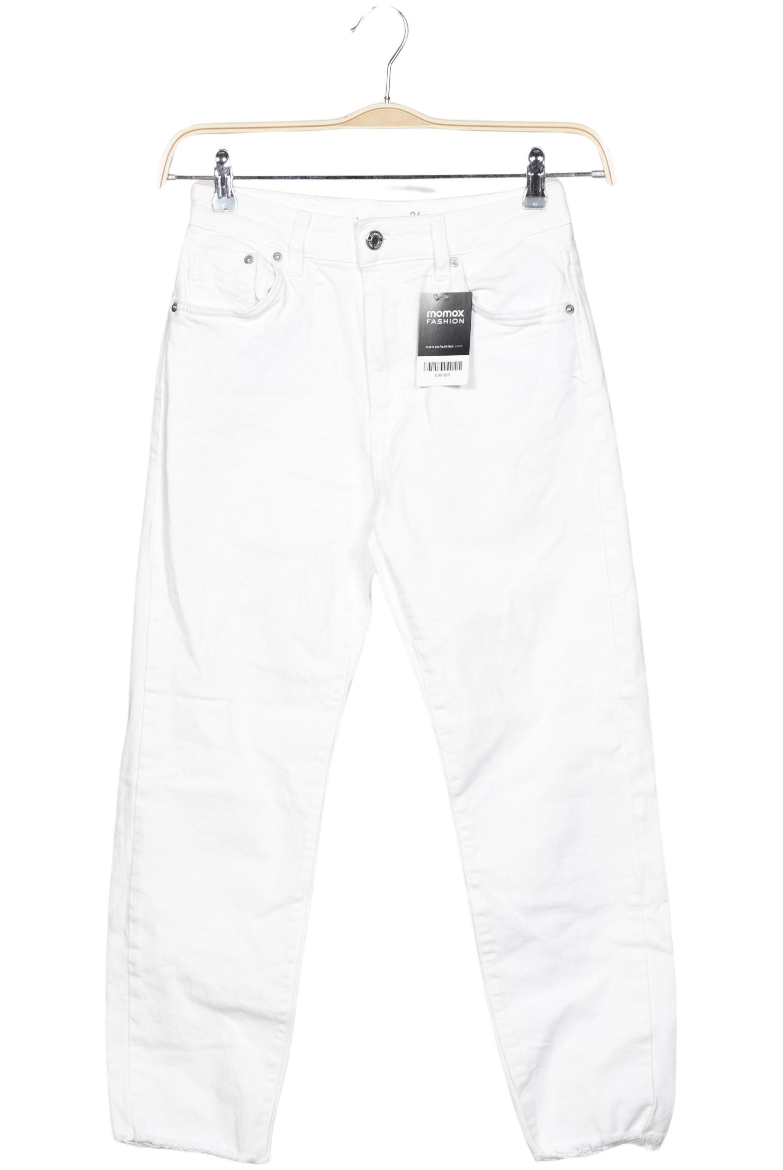 

Stradivarius Damen Jeans, weiß, Gr. 36
