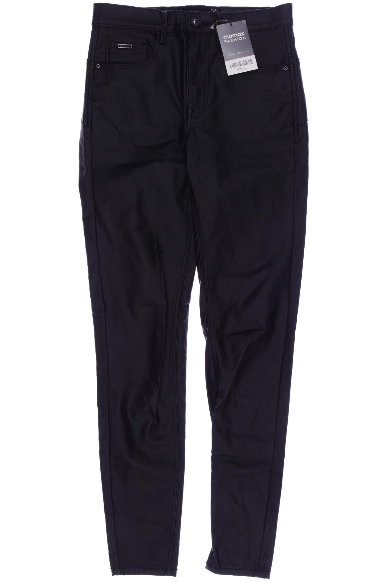 

Stradivarius Damen Jeans, schwarz
