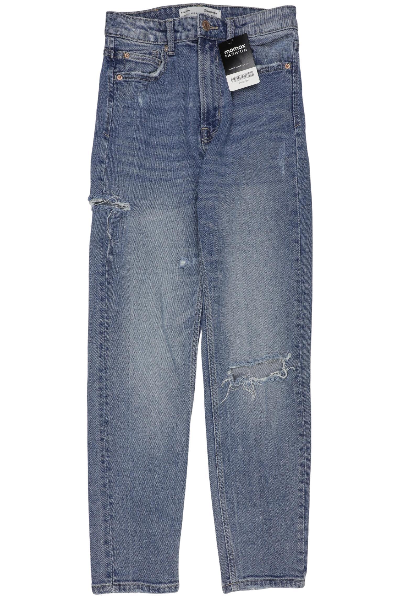 

Stradivarius Damen Jeans, blau, Gr. 36