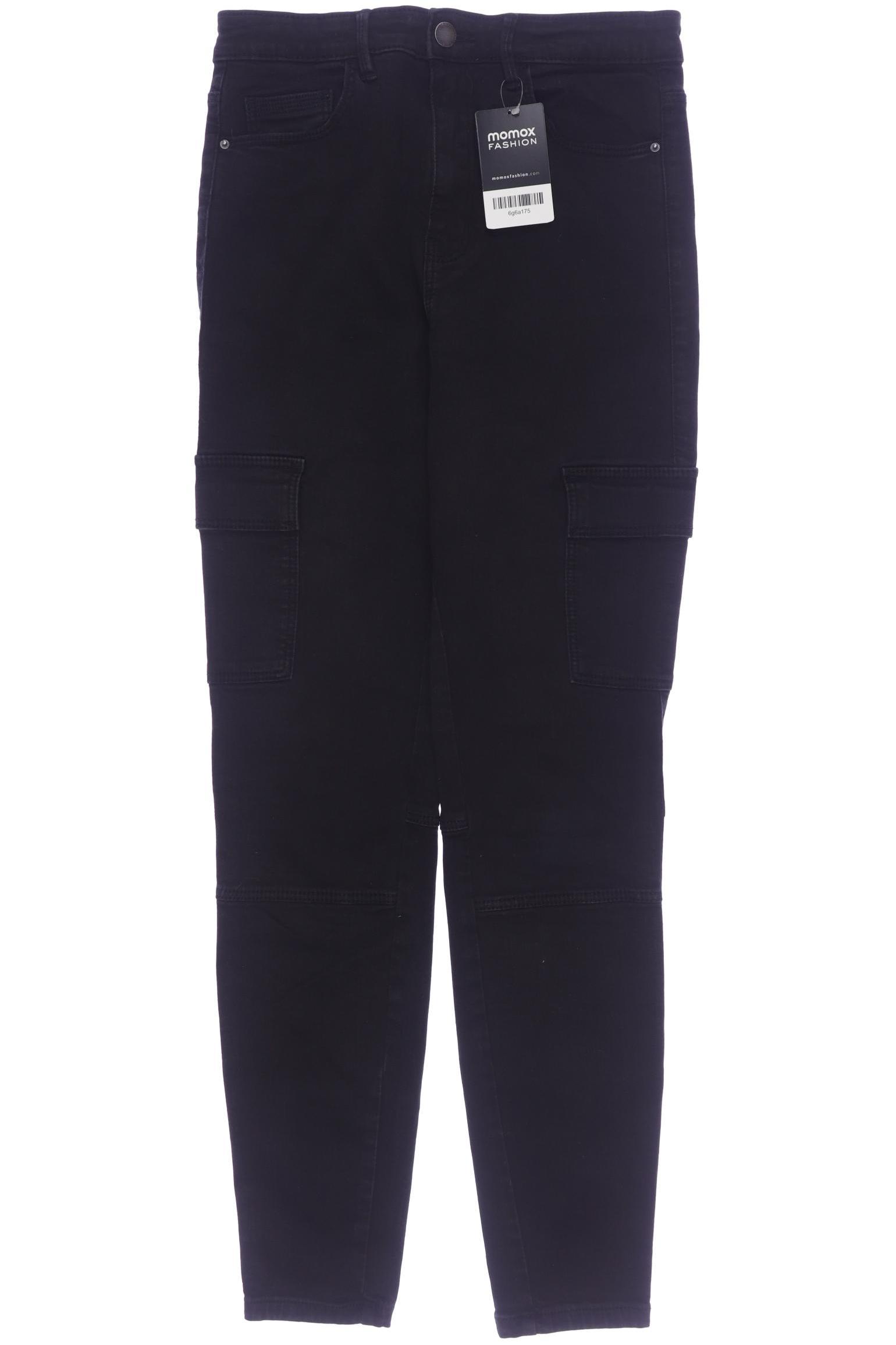 

Stradivarius Damen Jeans, schwarz, Gr. 38