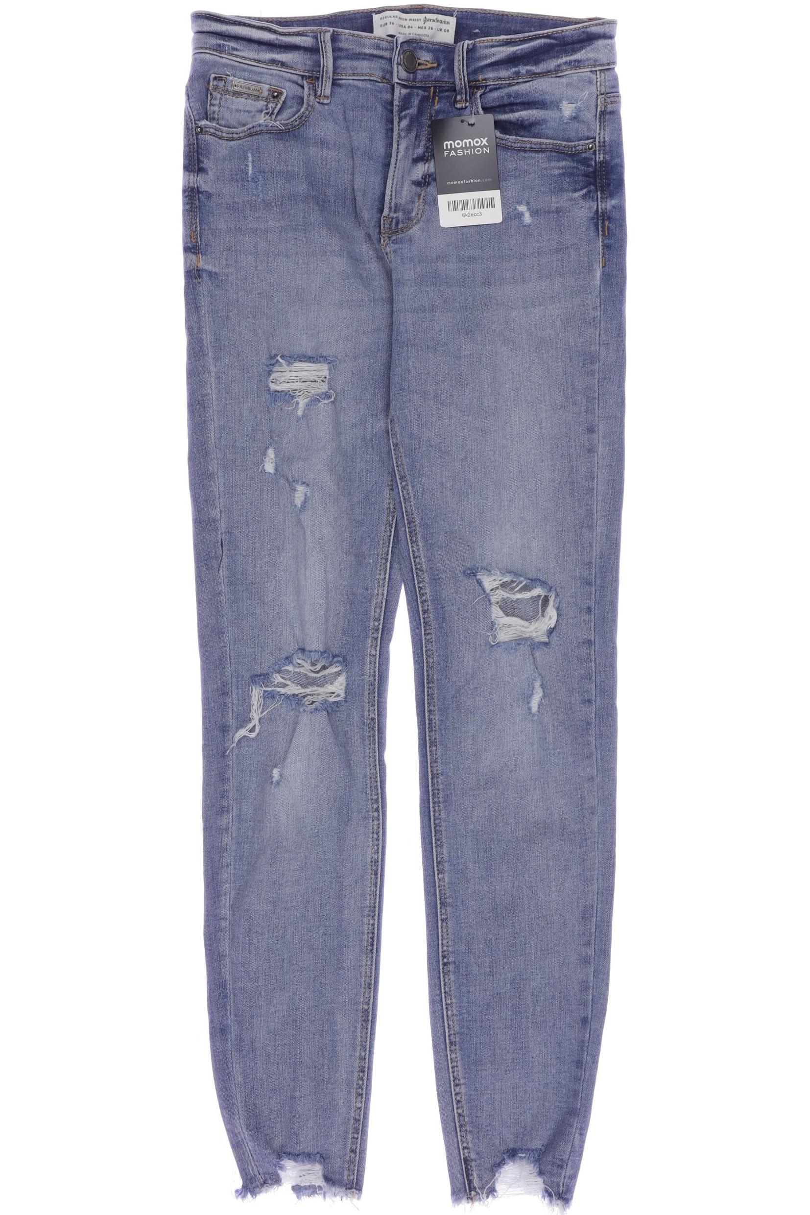 Thumbnail - Stradivarius Damen Jeans, blau, Gr. 36