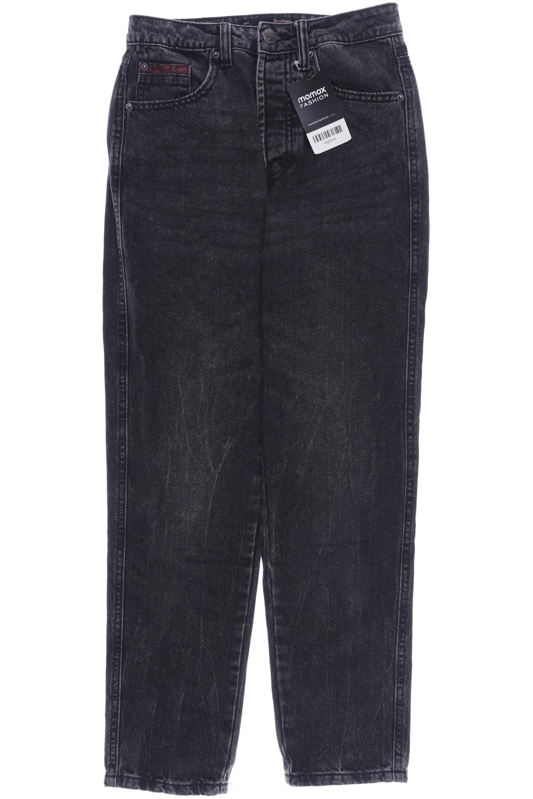 

Stradivarius Damen Jeans, schwarz, Gr. 34