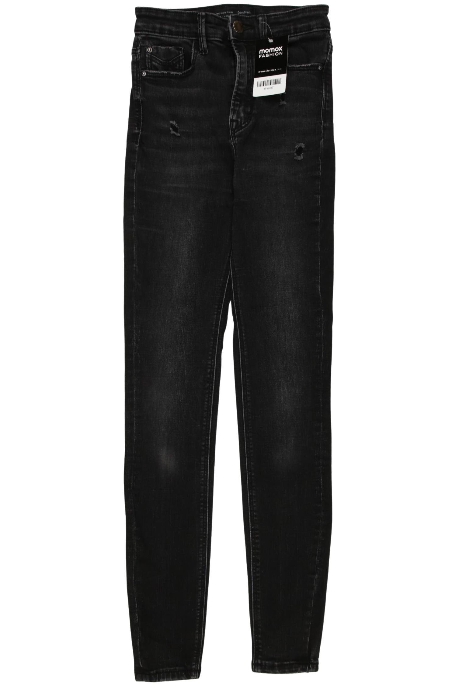 

Stradivarius Damen Jeans, grau, Gr. 32
