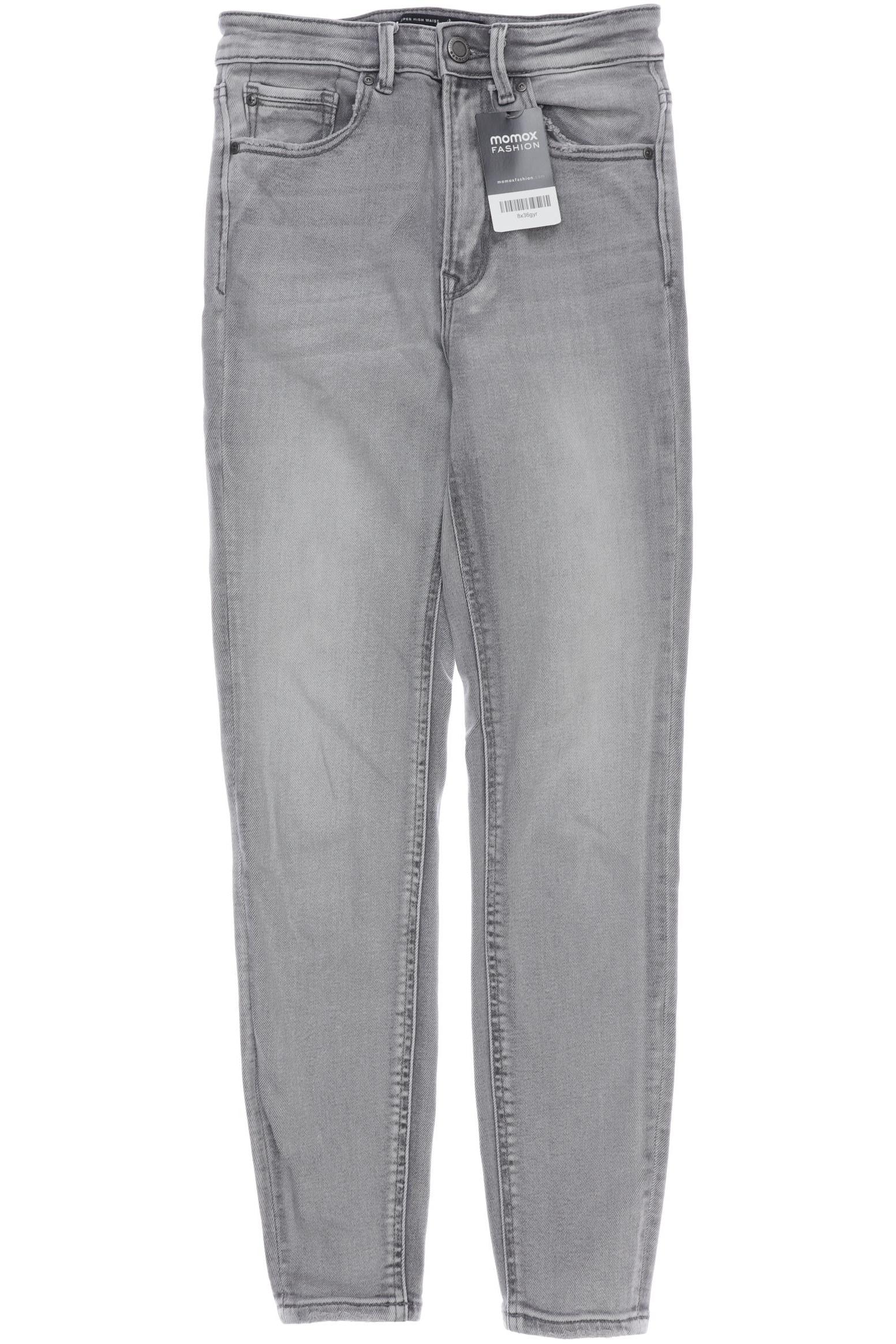 

Stradivarius Damen Jeans, grau, Gr. 36