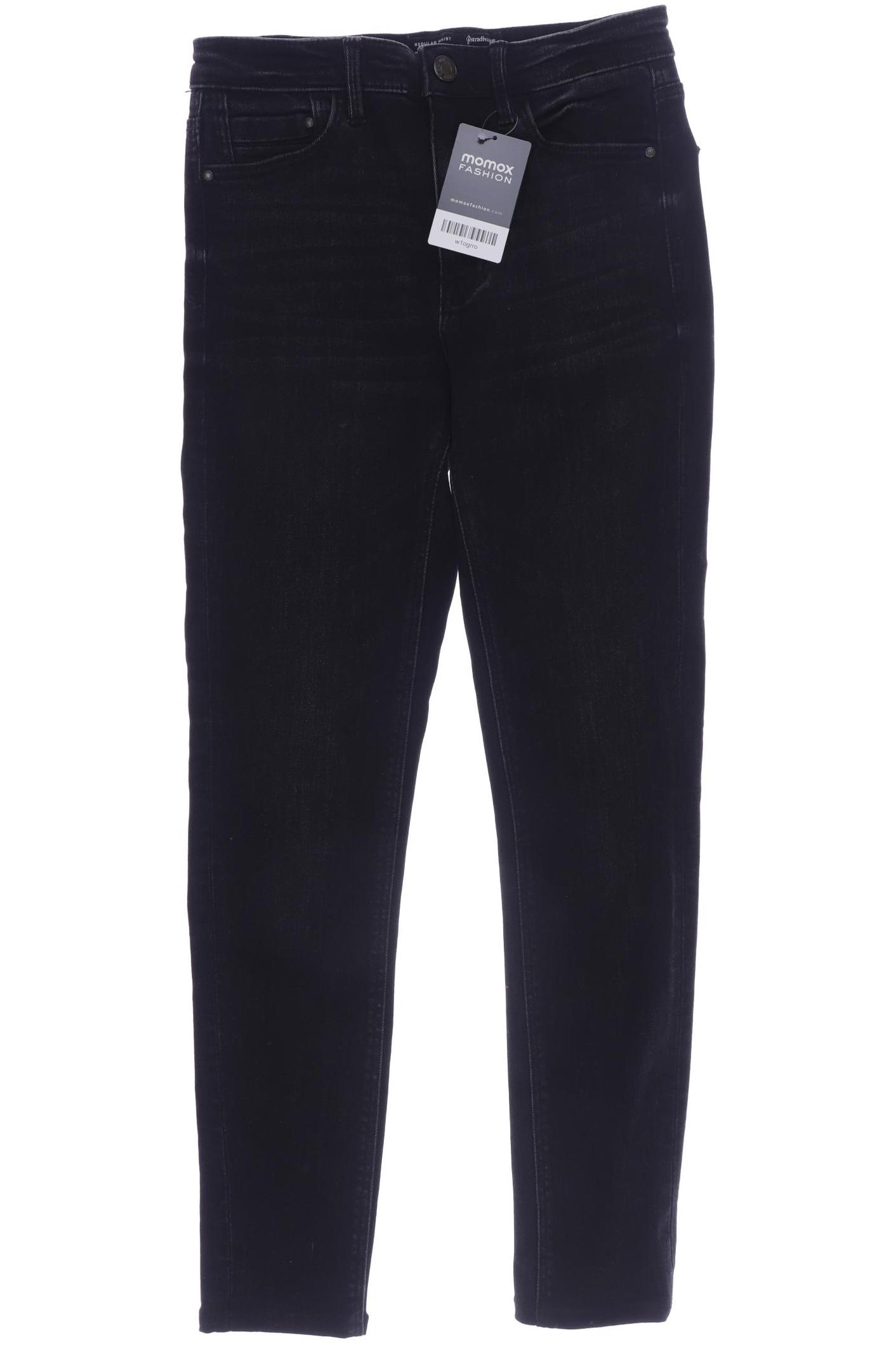 

Stradivarius Damen Jeans, schwarz, Gr. 36