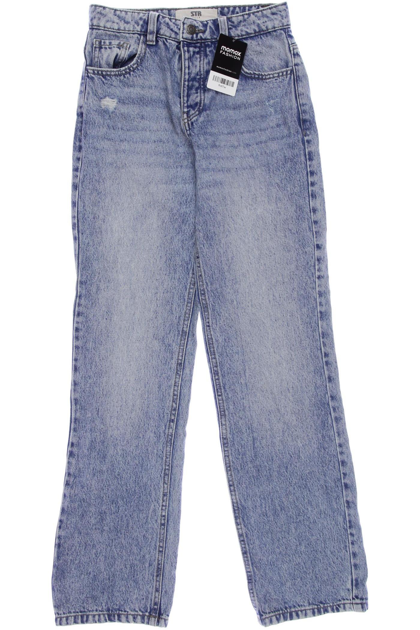 

Stradivarius Damen Jeans, blau, Gr. 32