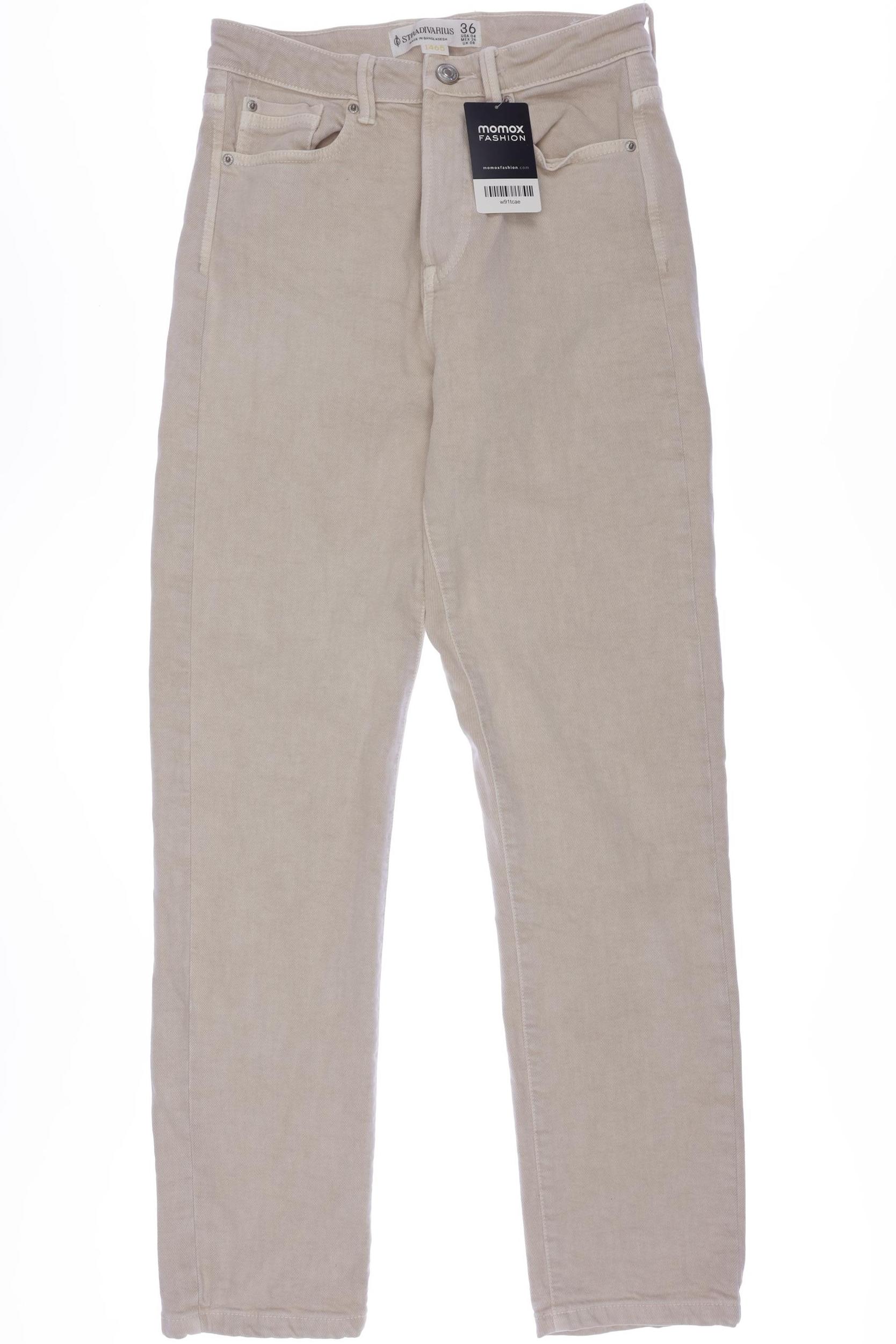 

Stradivarius Damen Jeans, beige, Gr. 36