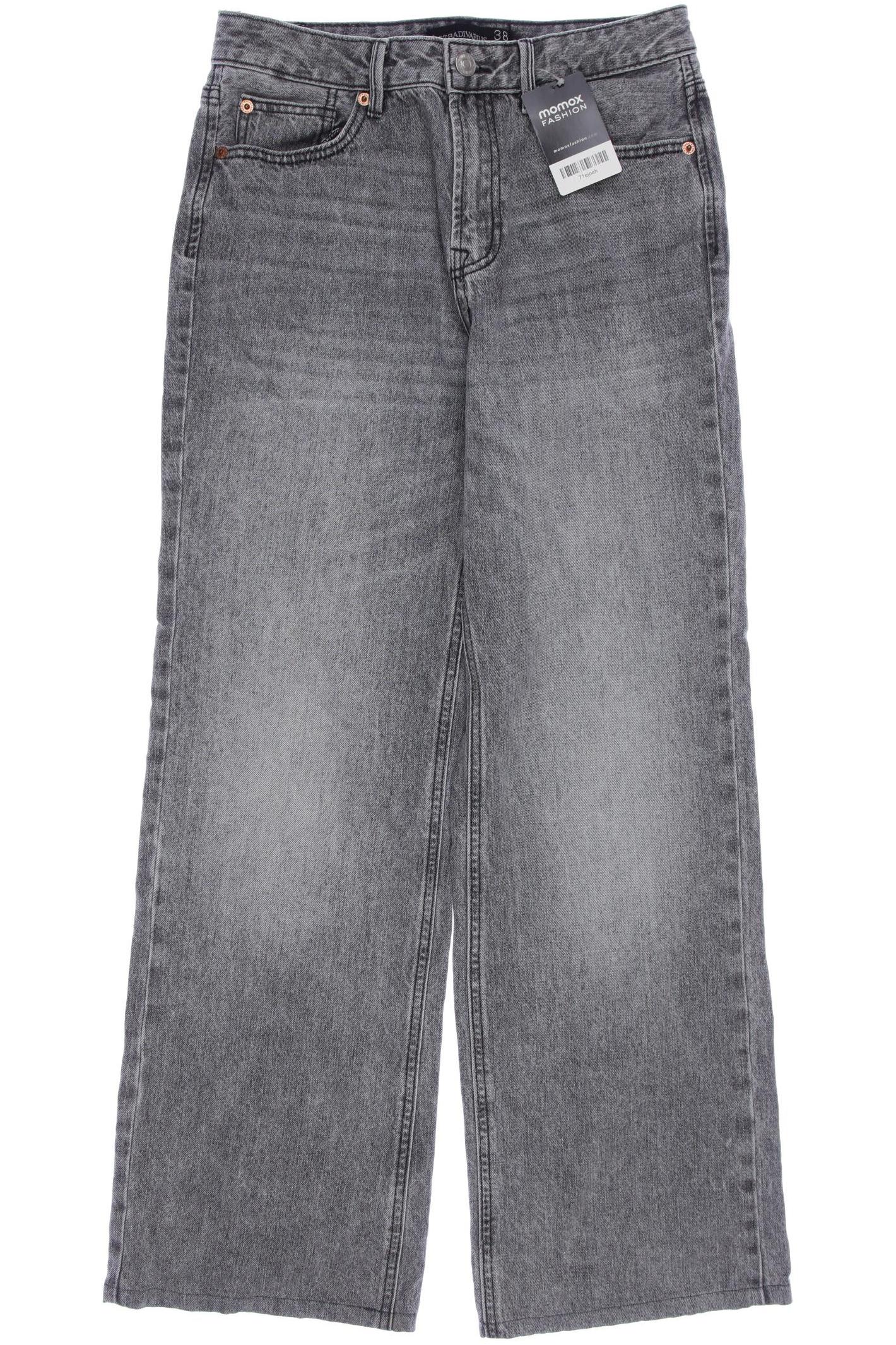 

Stradivarius Damen Jeans, grau, Gr. 38