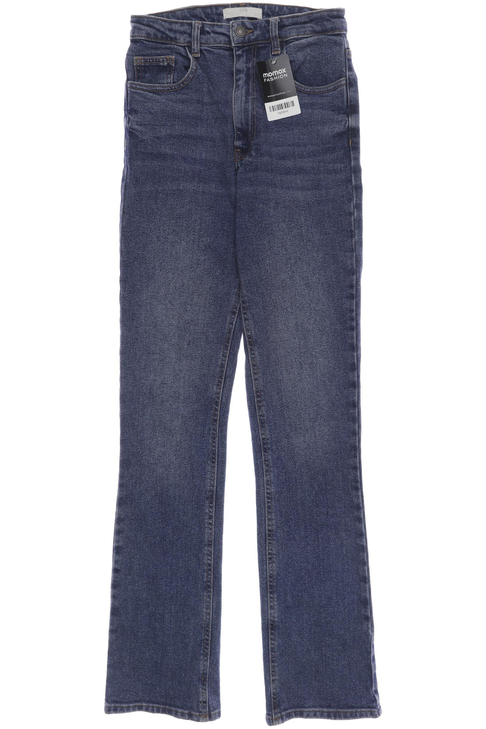 

Stradivarius Damen Jeans, blau