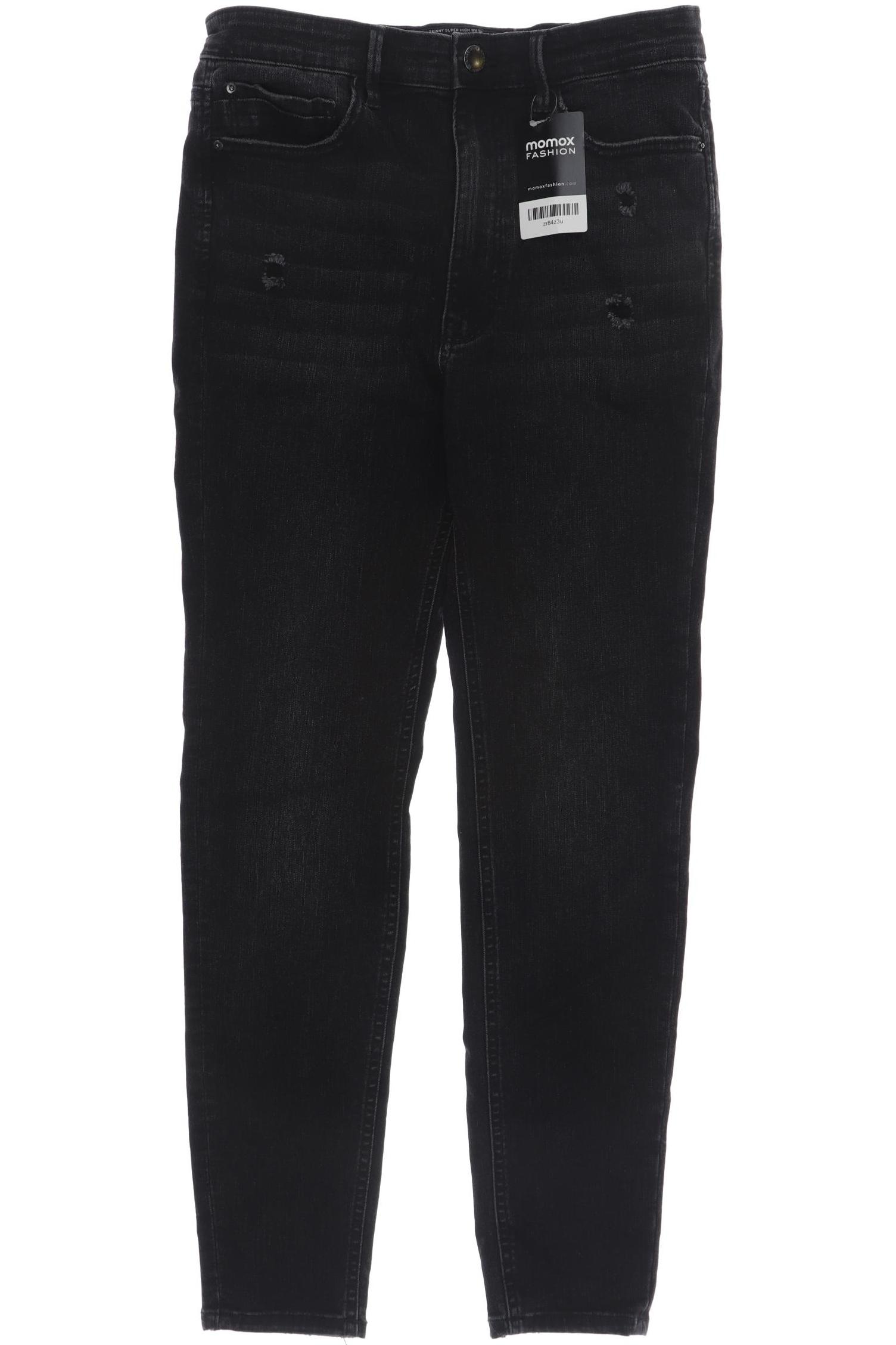 

Stradivarius Damen Jeans, schwarz, Gr. 40