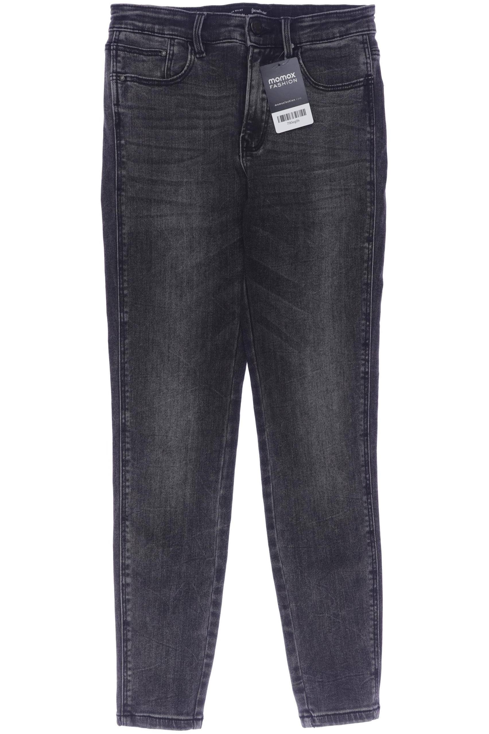 

Stradivarius Damen Jeans, schwarz, Gr. 36