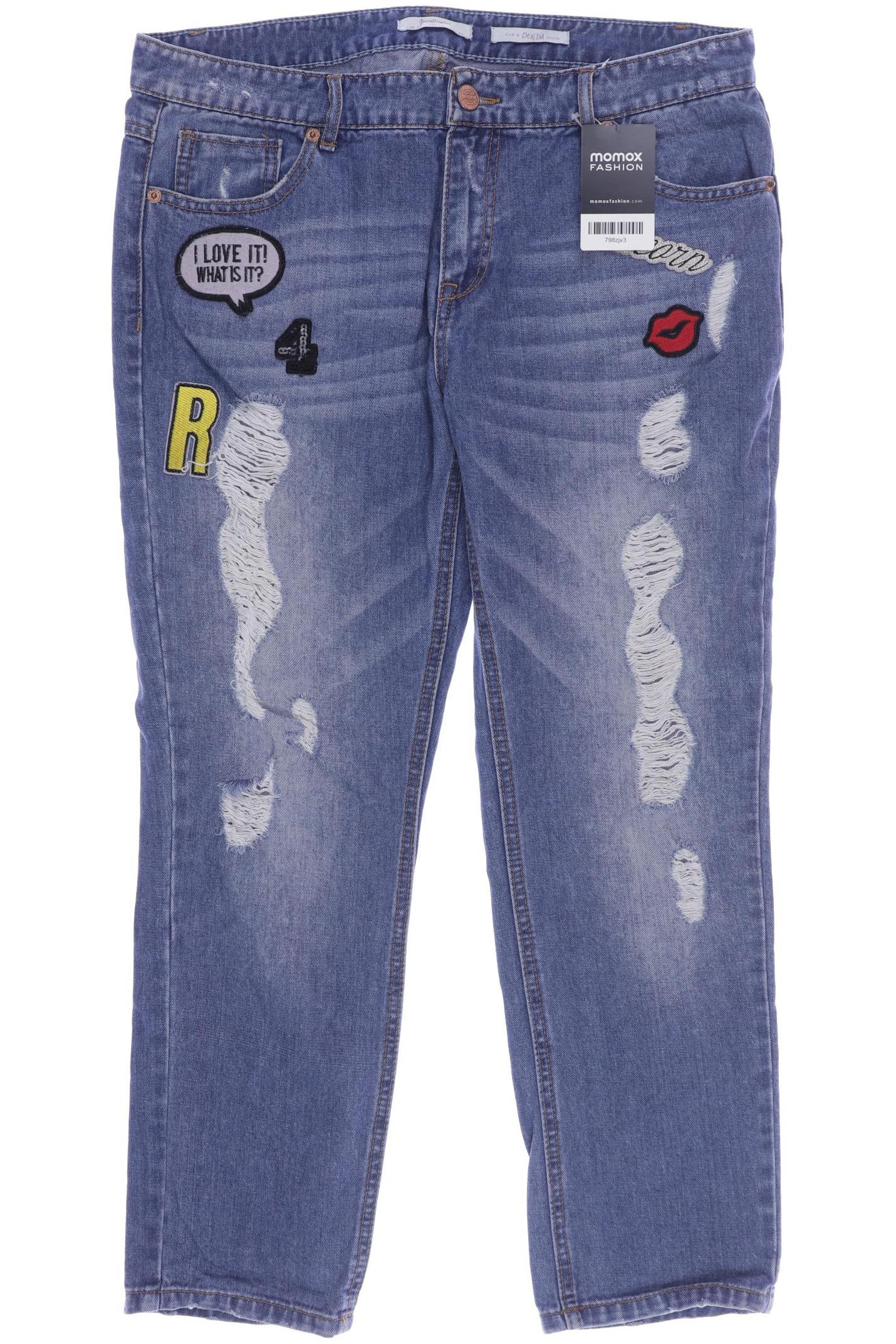 

Stradivarius Damen Jeans, blau