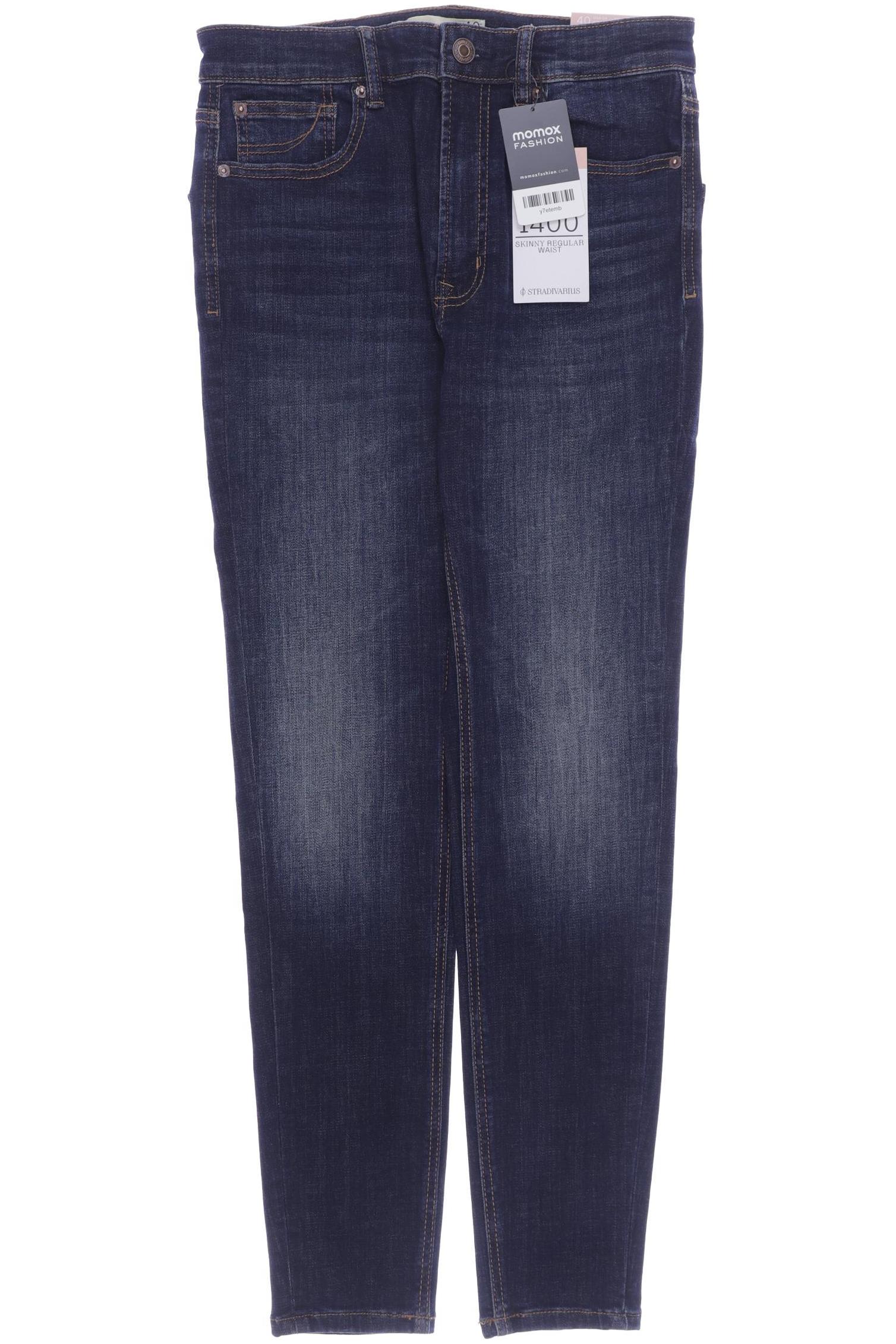 

Stradivarius Damen Jeans, marineblau