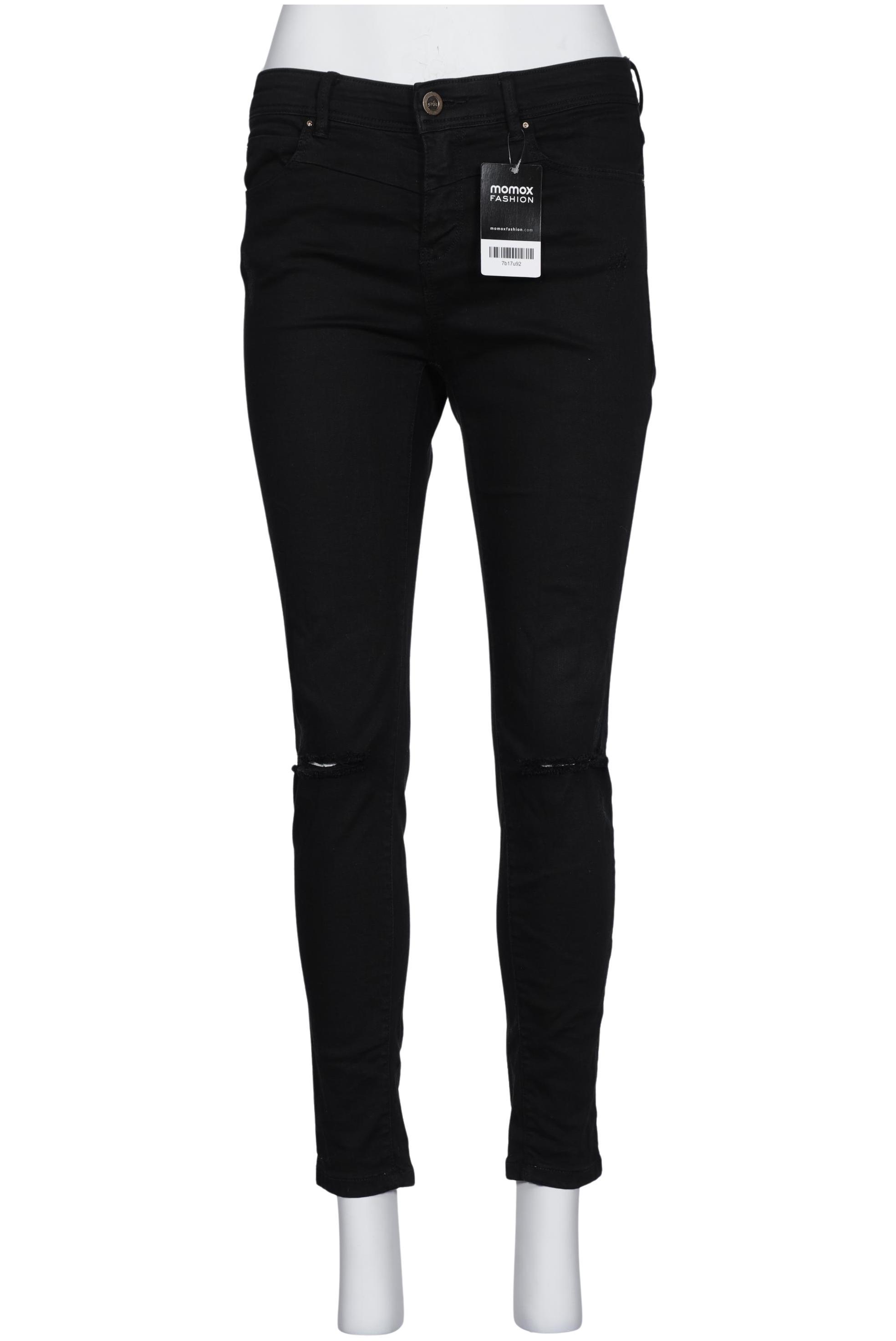

Stradivarius Damen Jeans, schwarz, Gr. 38