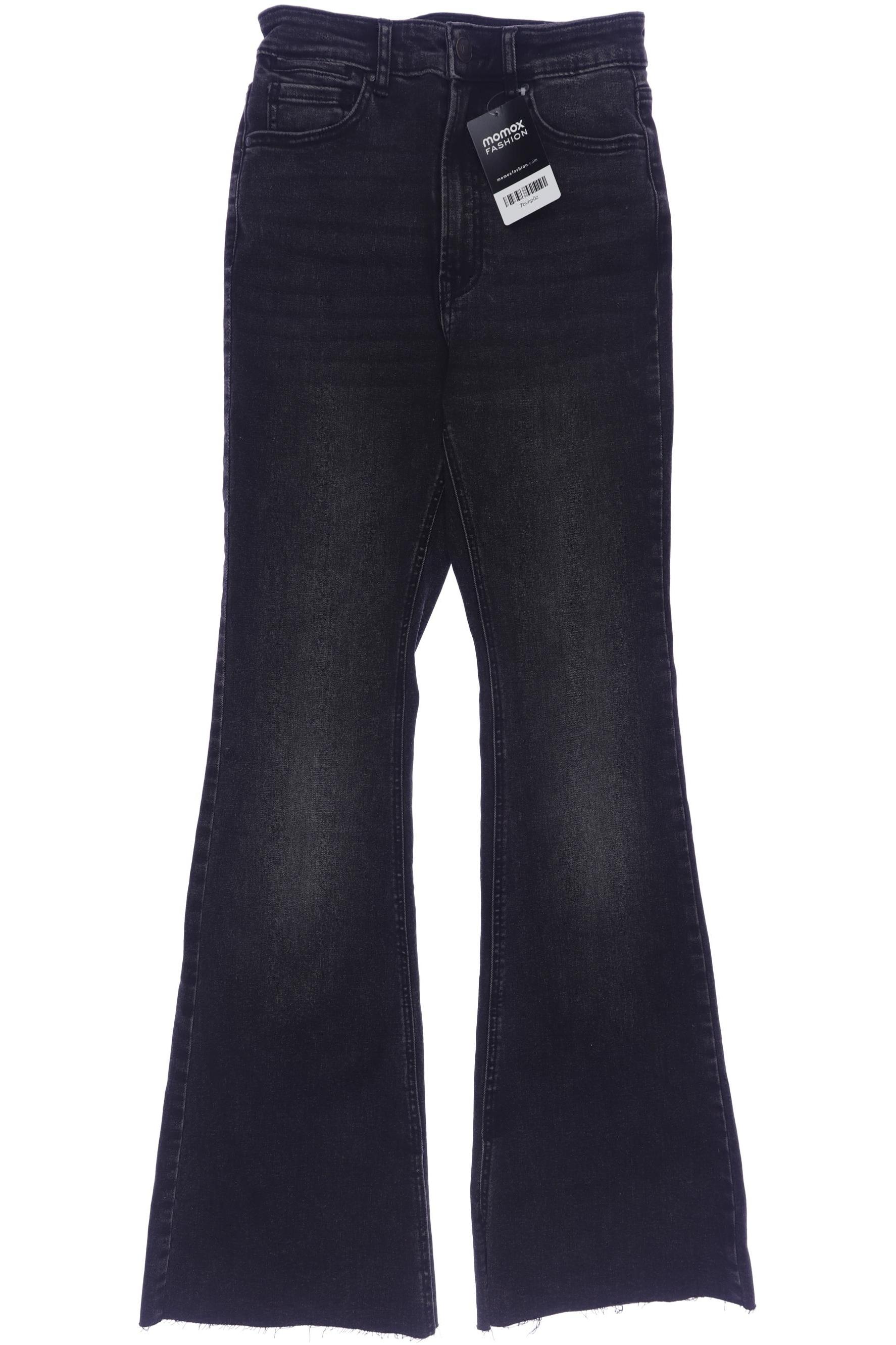 

Stradivarius Damen Jeans, schwarz, Gr. 36