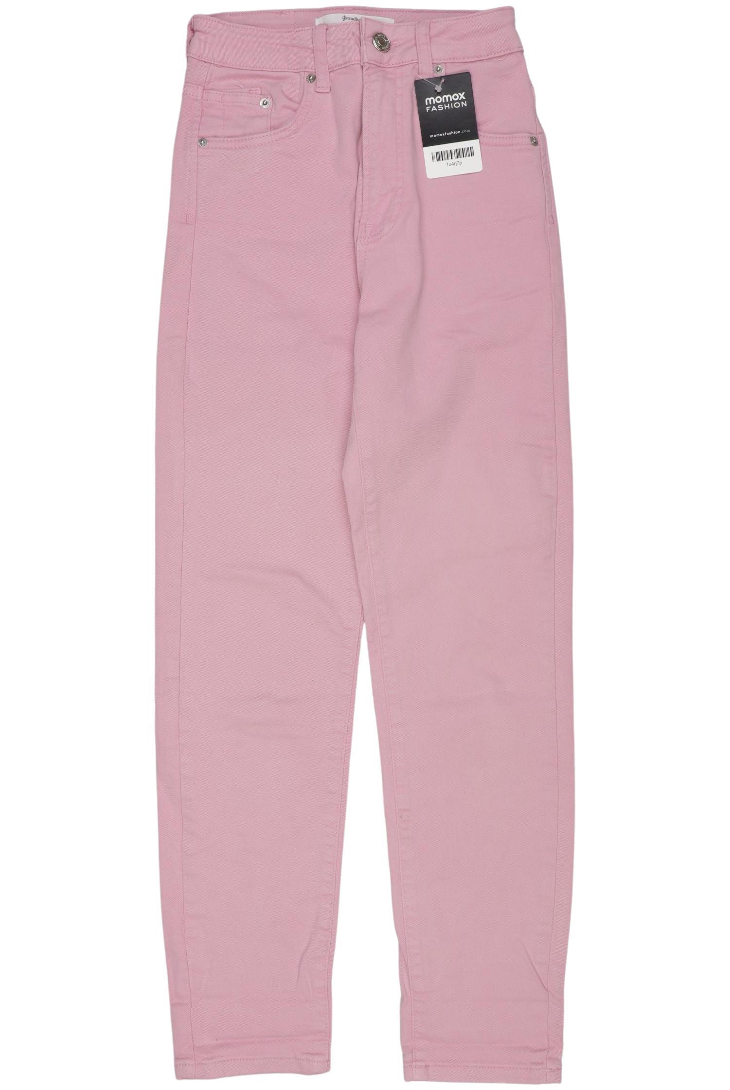 

Stradivarius Damen Jeans, pink, Gr. 32