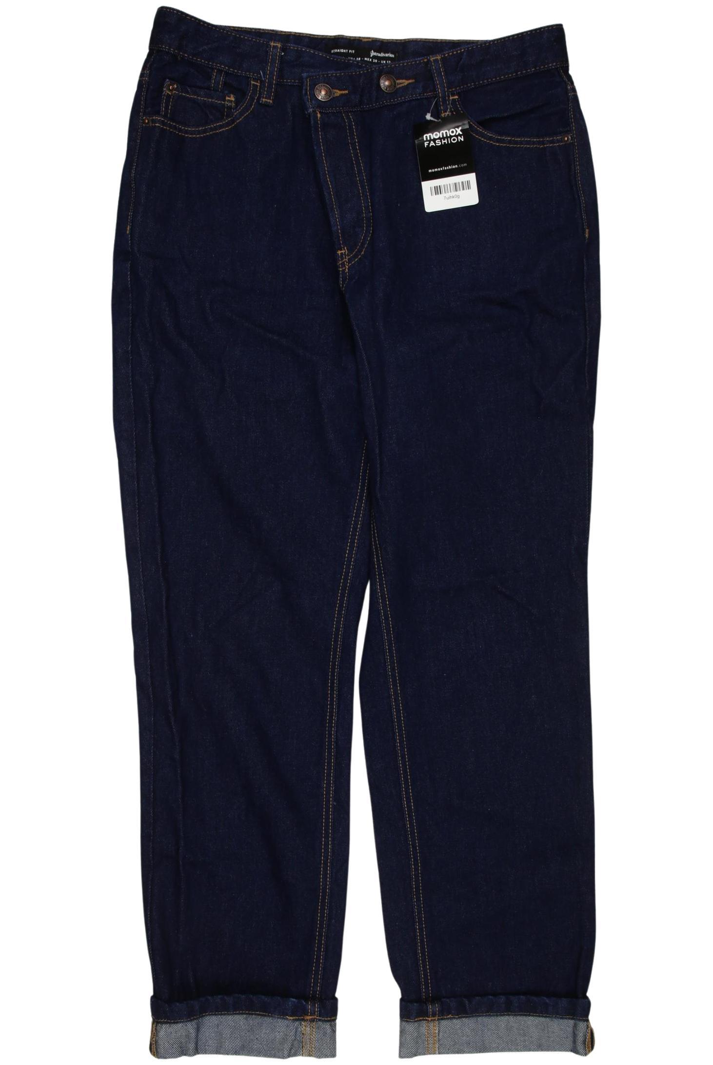 

Stradivarius Damen Jeans, marineblau, Gr. 40
