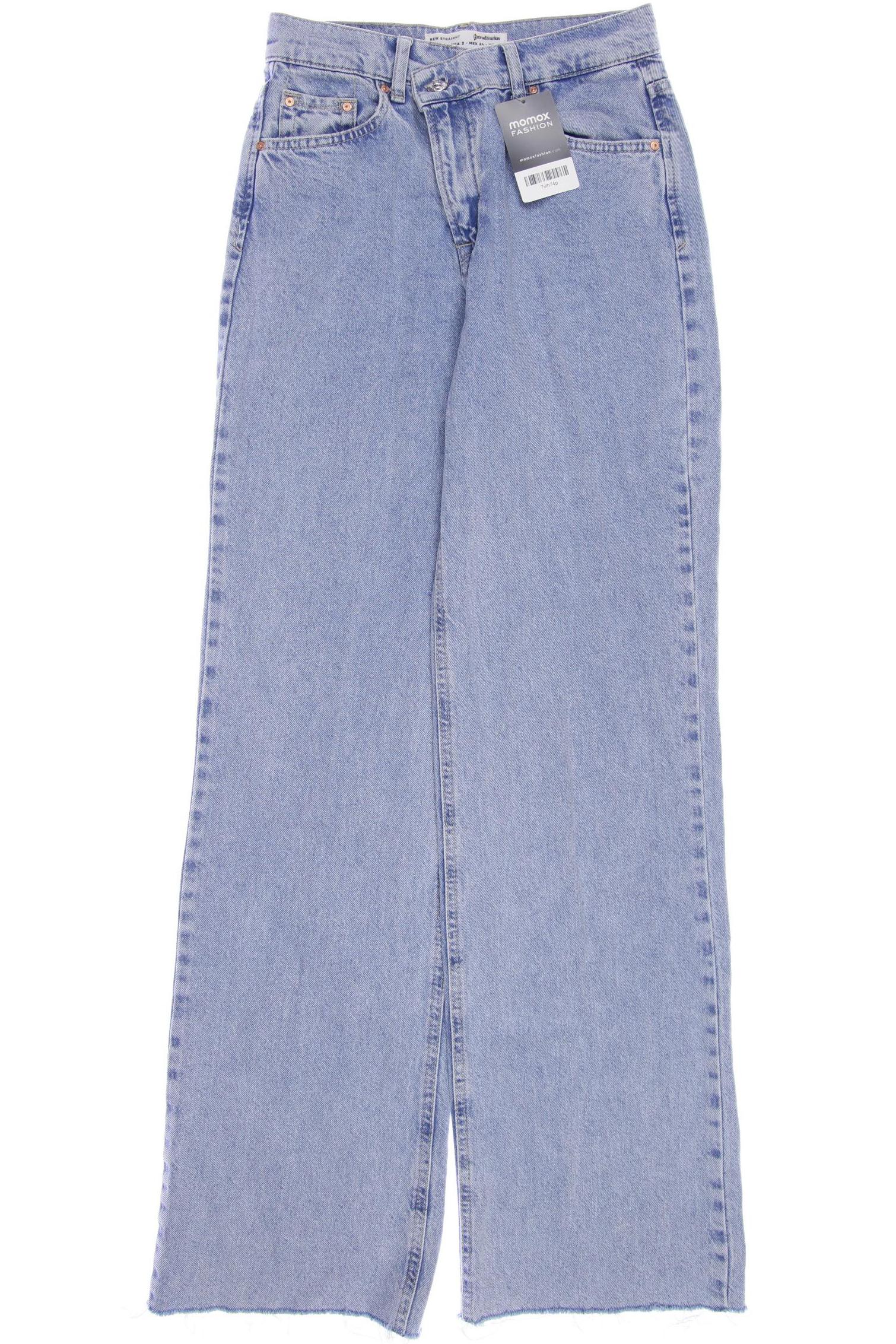 

Stradivarius Damen Jeans, hellblau