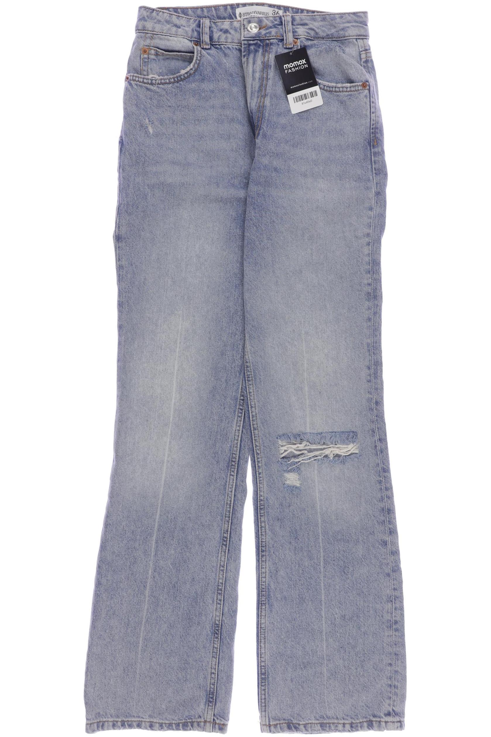 

Stradivarius Damen Jeans, blau, Gr. 36